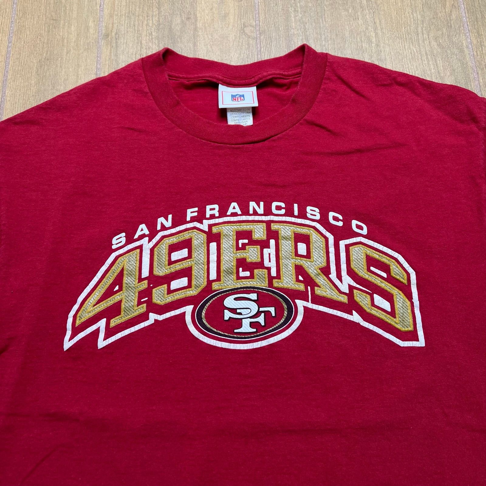 NFL Vintage NFL San Francisco 49ers T Shirt Men Sz Large Y2K Size US L / EU 52-54 / 3 - 2 Thumbnail