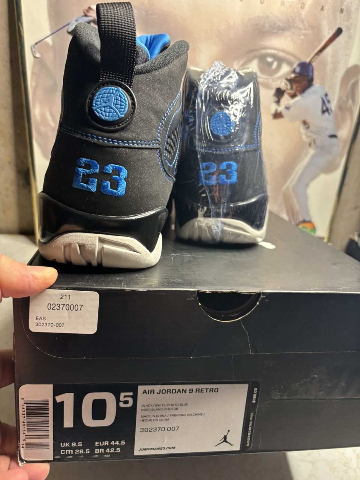 Jordan Brand Jordan Retro 9 ‘photo blue’ Size US 10.5 / EU 43-44 - 7 Thumbnail