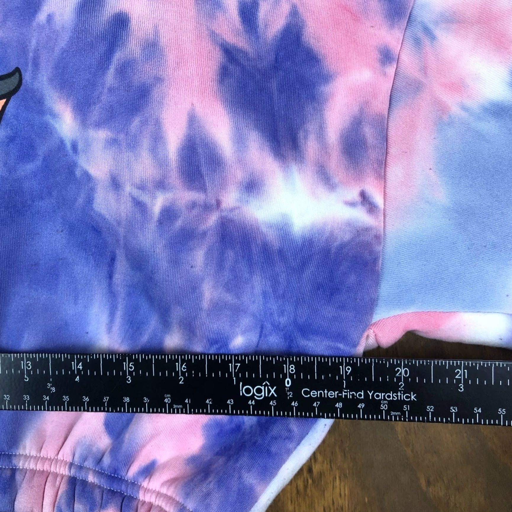 Vintage Tom & Jerry Womens Sweatshirt Tie Dye Cropped Hooded Y2K XL Pink Sweater Pullover Hooded Graphic Print Casual Streetwear Shirt Womens XL Size XL / US 12-14 / IT 48-50 - 7 Thumbnail