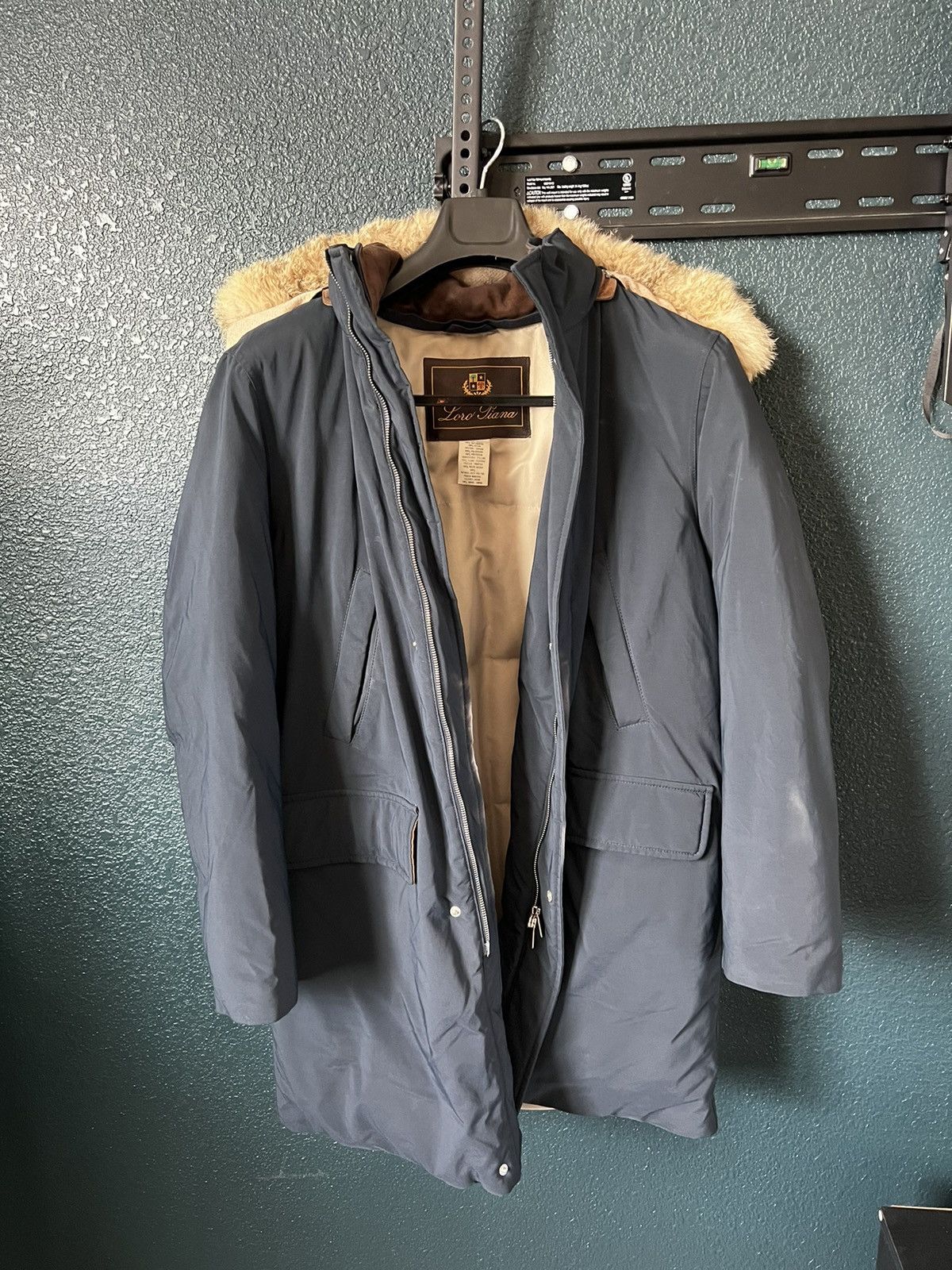 Loro Piana Men’s Parka - Genuine Leather & Cashmere lined Jacket Size US L / EU 52-54 / 3 - 1 Thumbnail