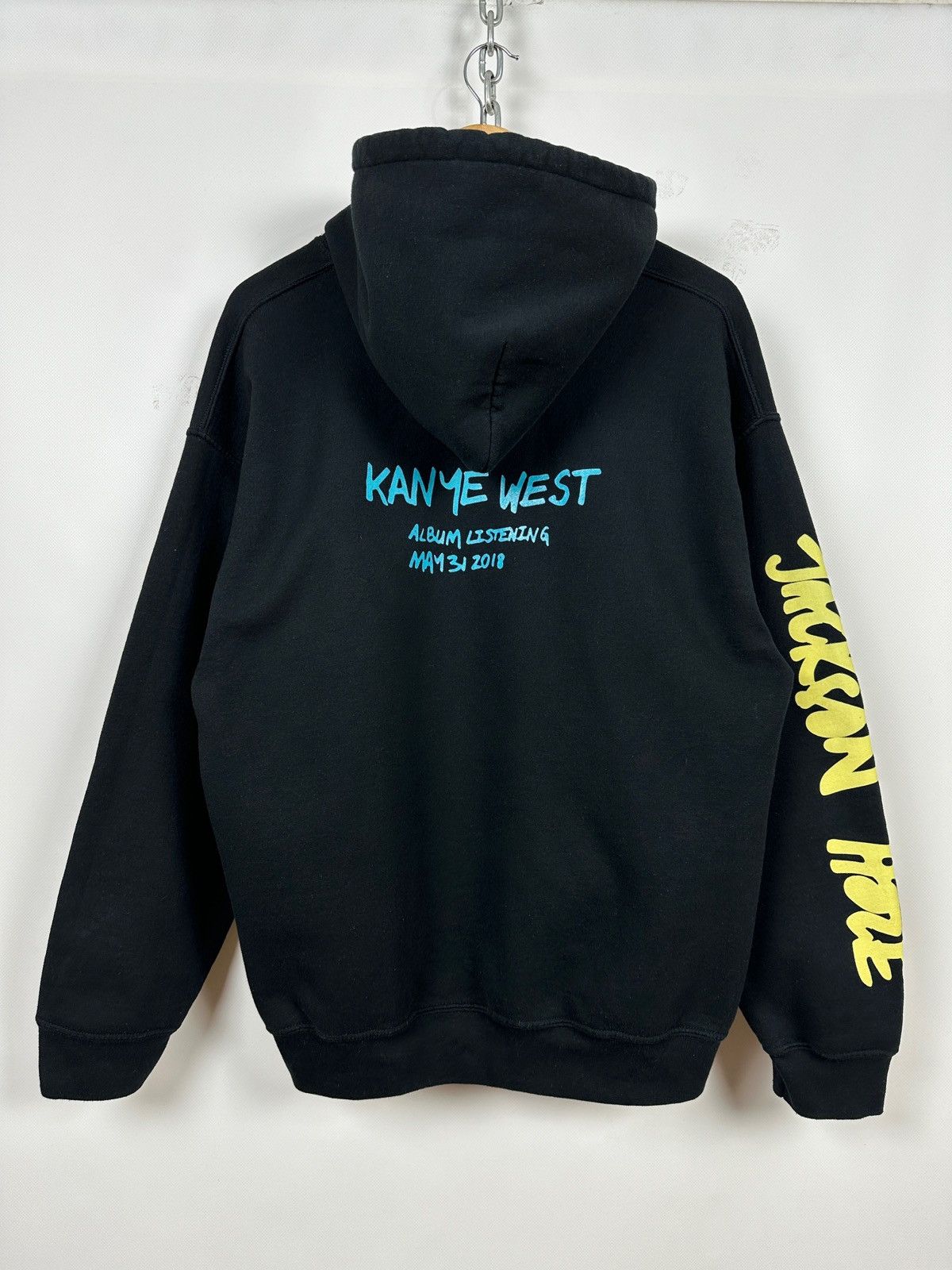 Kanye West 2018 Kanye West Wyoming “Jackson Hole” Black Hoodie Size US L / EU 52-54 / 3 - 2 Thumbnail