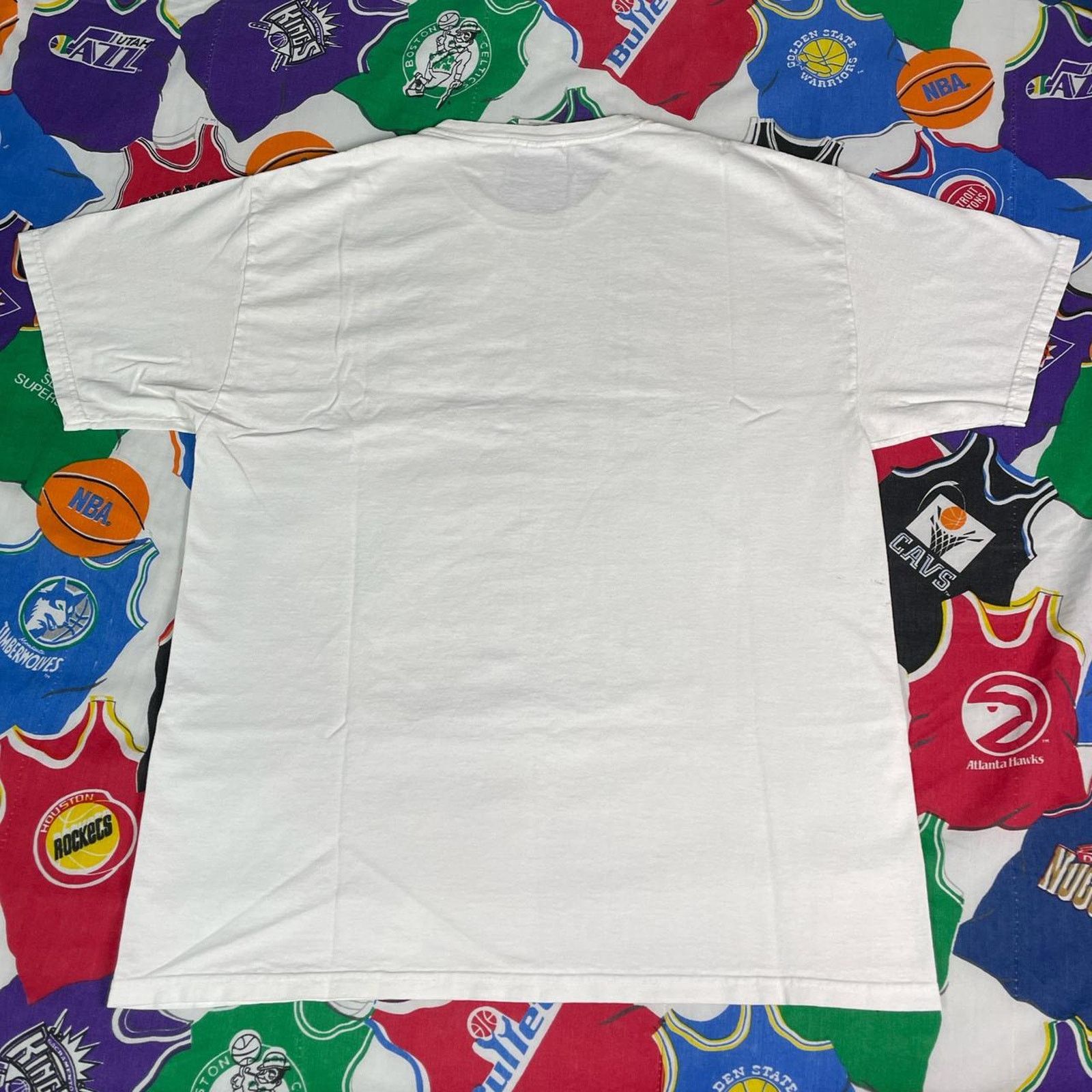 NBA × Vintage VTG 2000s NBA Tim Duncan San Antonio Spurs Mens T-Shirt Size US L / EU 52-54 / 3 - 2 Thumbnail