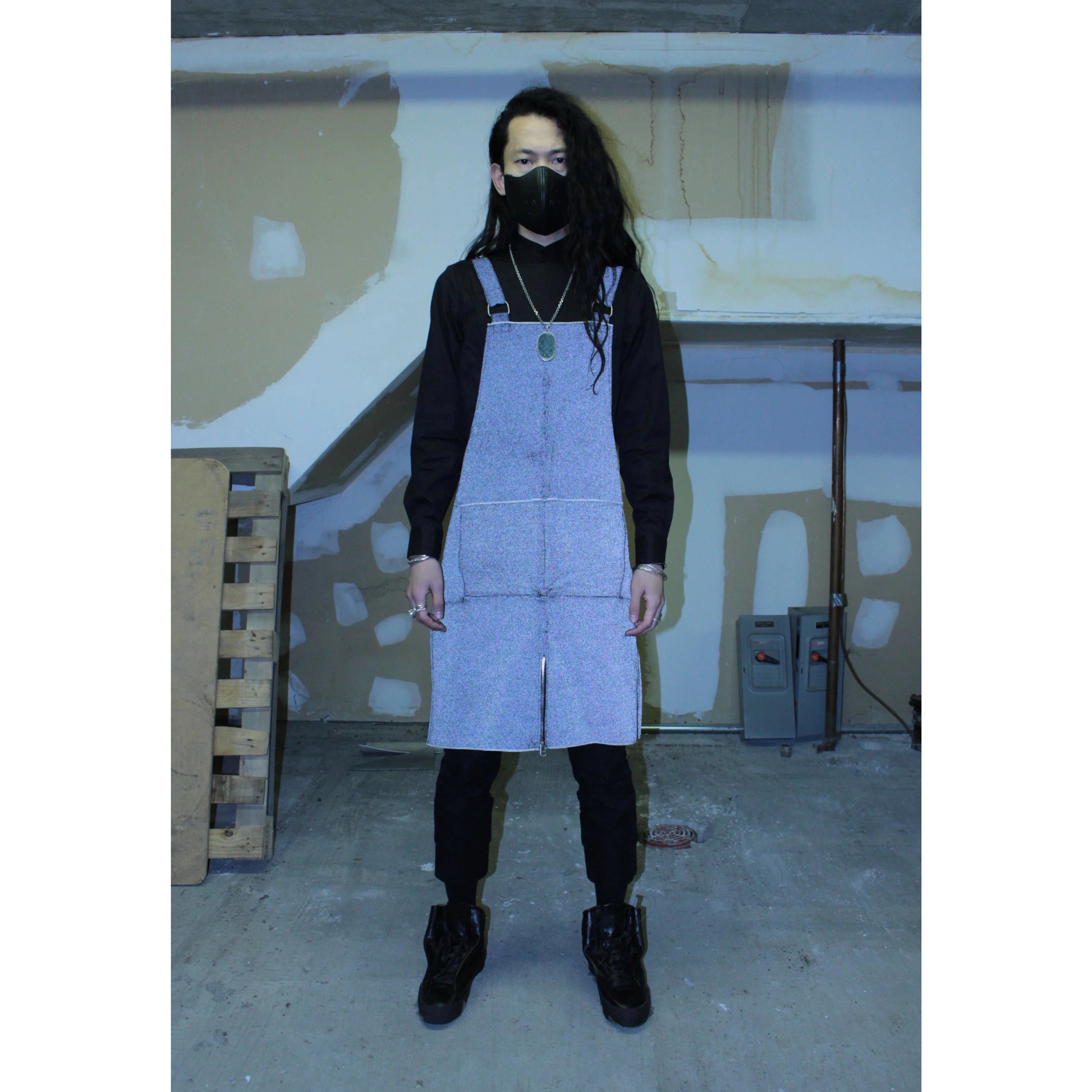 Collection °025-026 'V–154 LAW-96L' Reflective Denim Apron