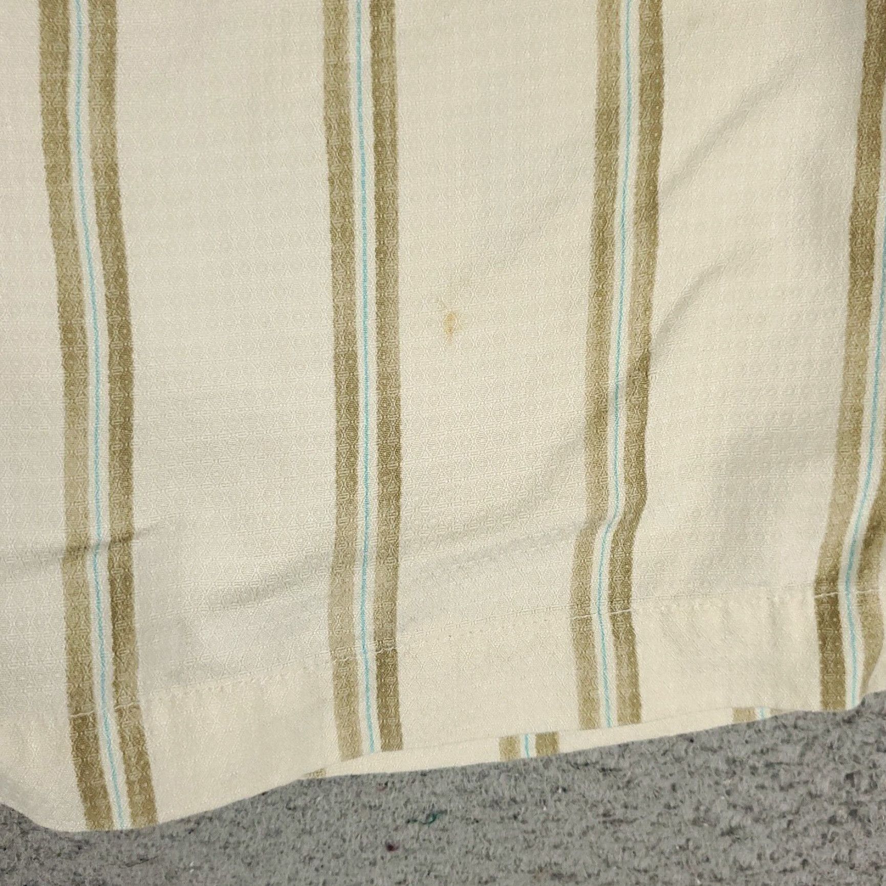 Tommy Bahama VINTAGE Tommy Bahama Shirt Mens Large Beige Striped Hawaiian Button Up Short Sleeve Size US L / EU 52-54 / 3 - 5 Thumbnail
