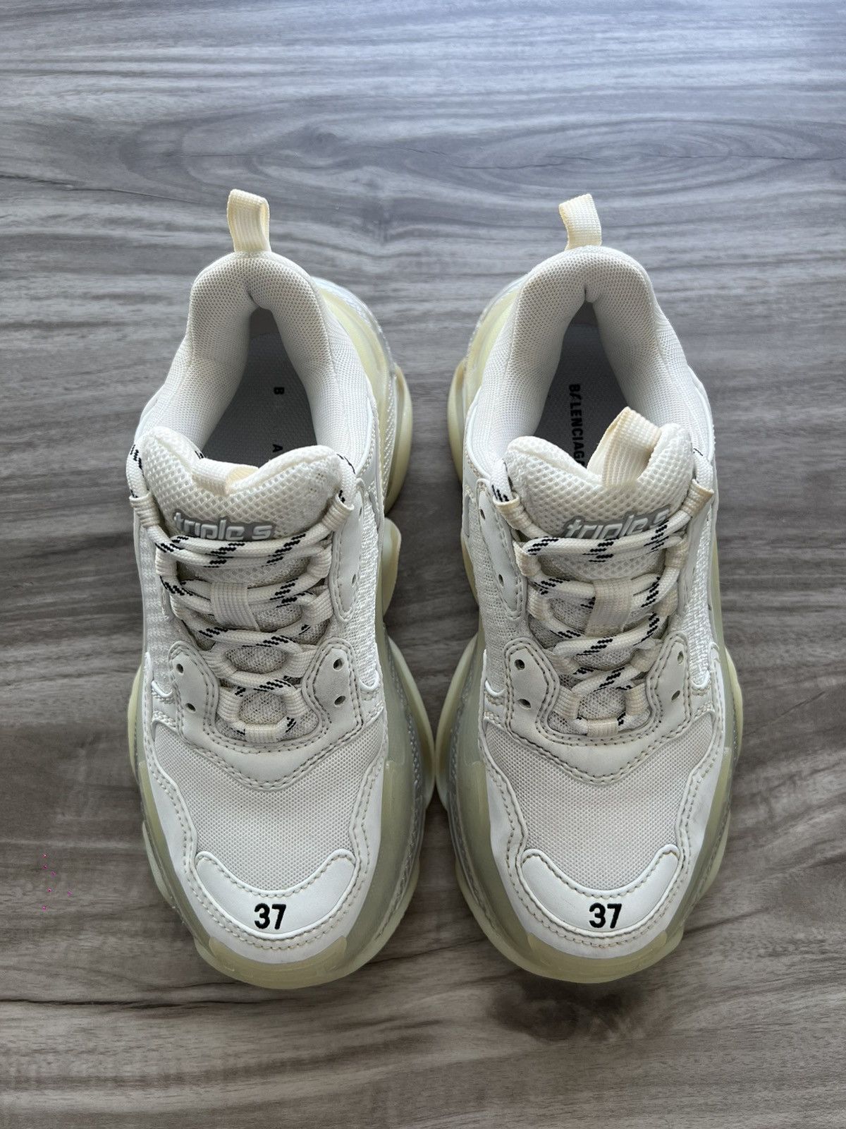 Balenciaga Size 7 (EU 37)- Balenciaga Triple S Sneaker Clearsole Size US 7 / EU 40 - 5 Thumbnail