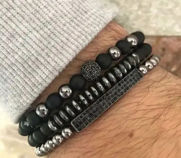 VIBE 3 Layer Beads barcelet Size ONE SIZE - 3 Thumbnail