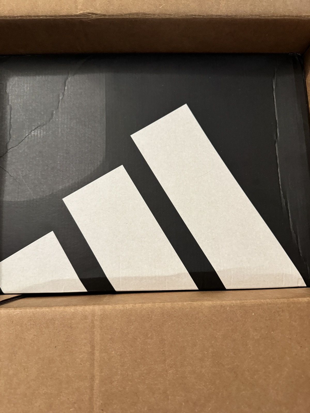 Adidas Adidas XLG Runner Deluxe 'White Black' (Read Description) Size US 9 / EU 42 - 17 Thumbnail