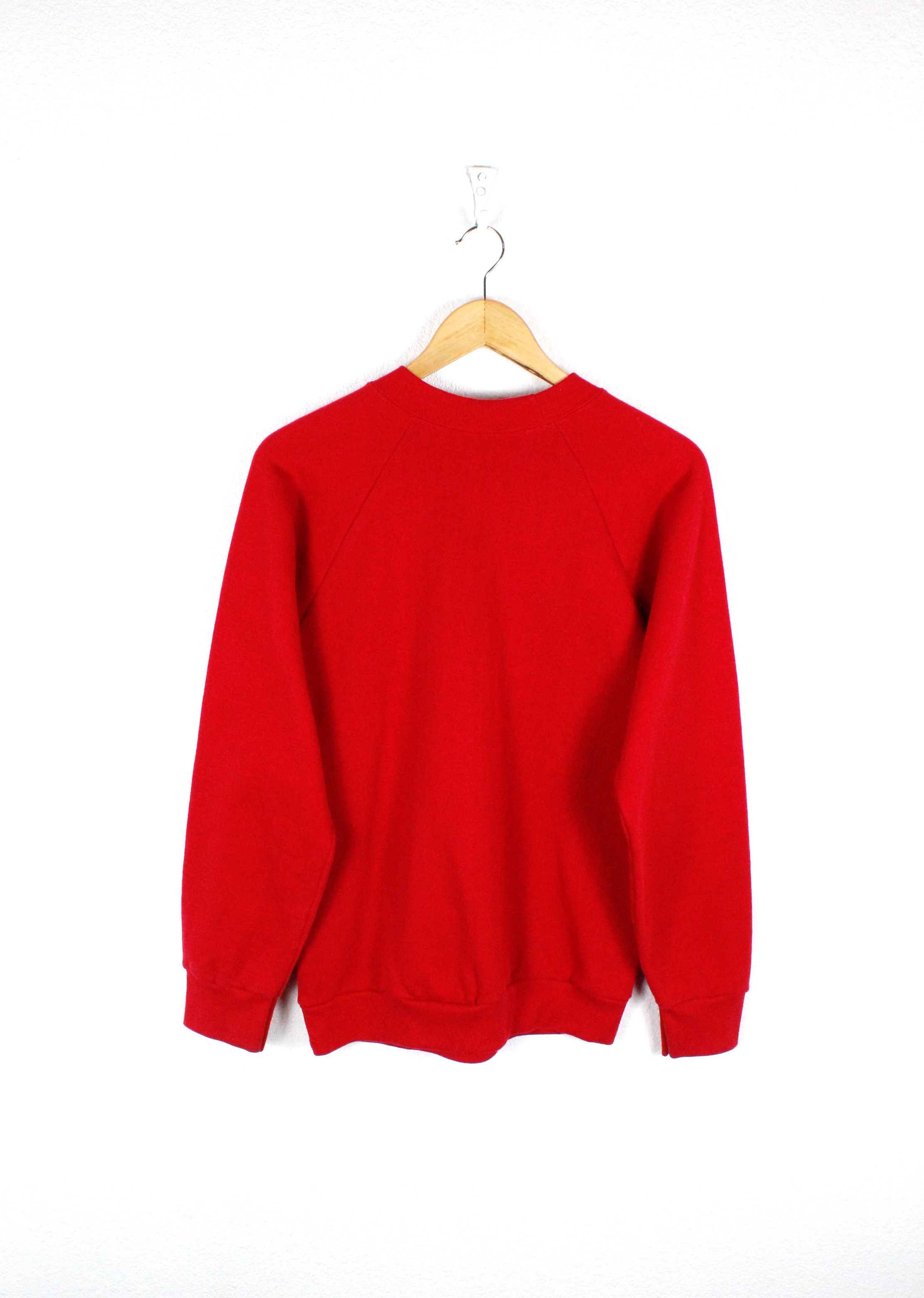 Fruition × Vintage Vintage Las Vegas Graphic Print Logo Red Crew Sweatshirt 90s Size US S / EU 44-46 / 1 - 5 Thumbnail