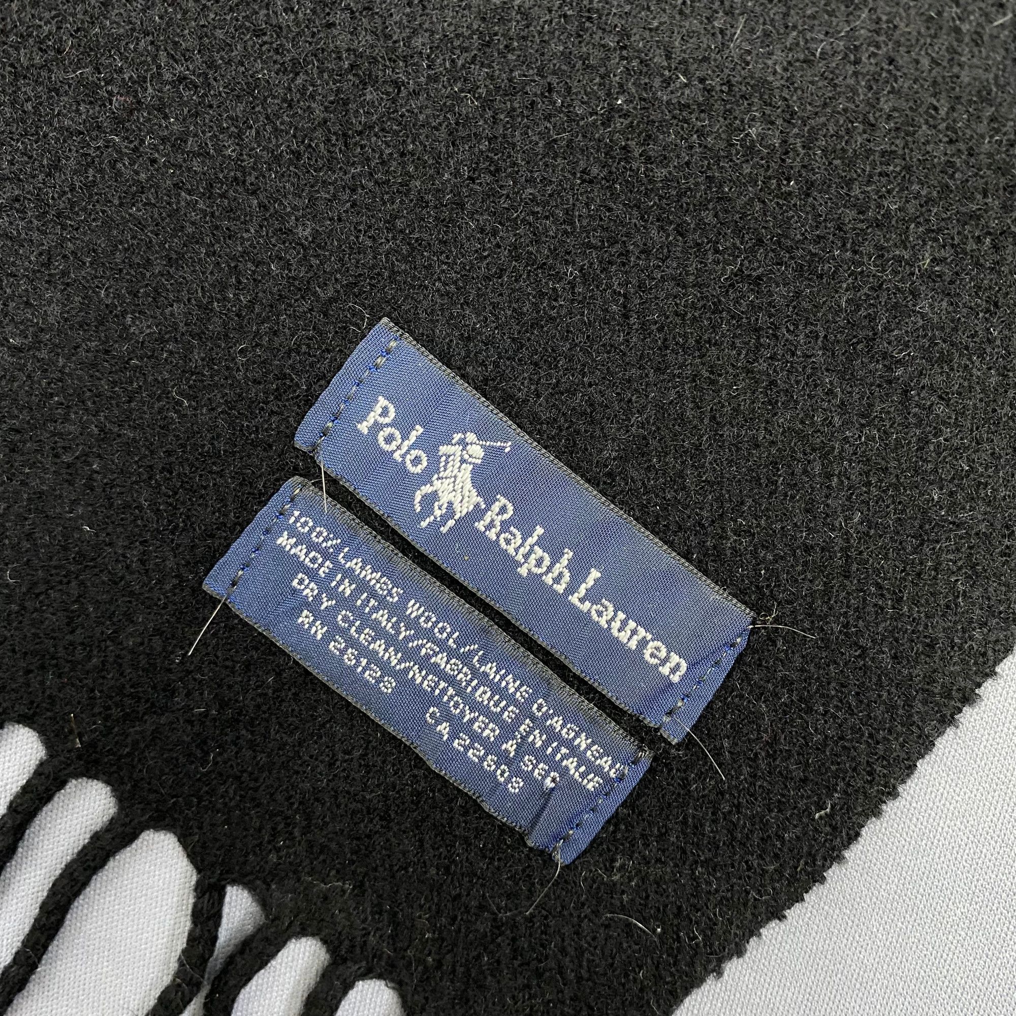 Polo Ralph Lauren Vintage Polo Ralph Lauren Scarf Muffler Wool Winter Scarves Size ONE SIZE - 5 Thumbnail