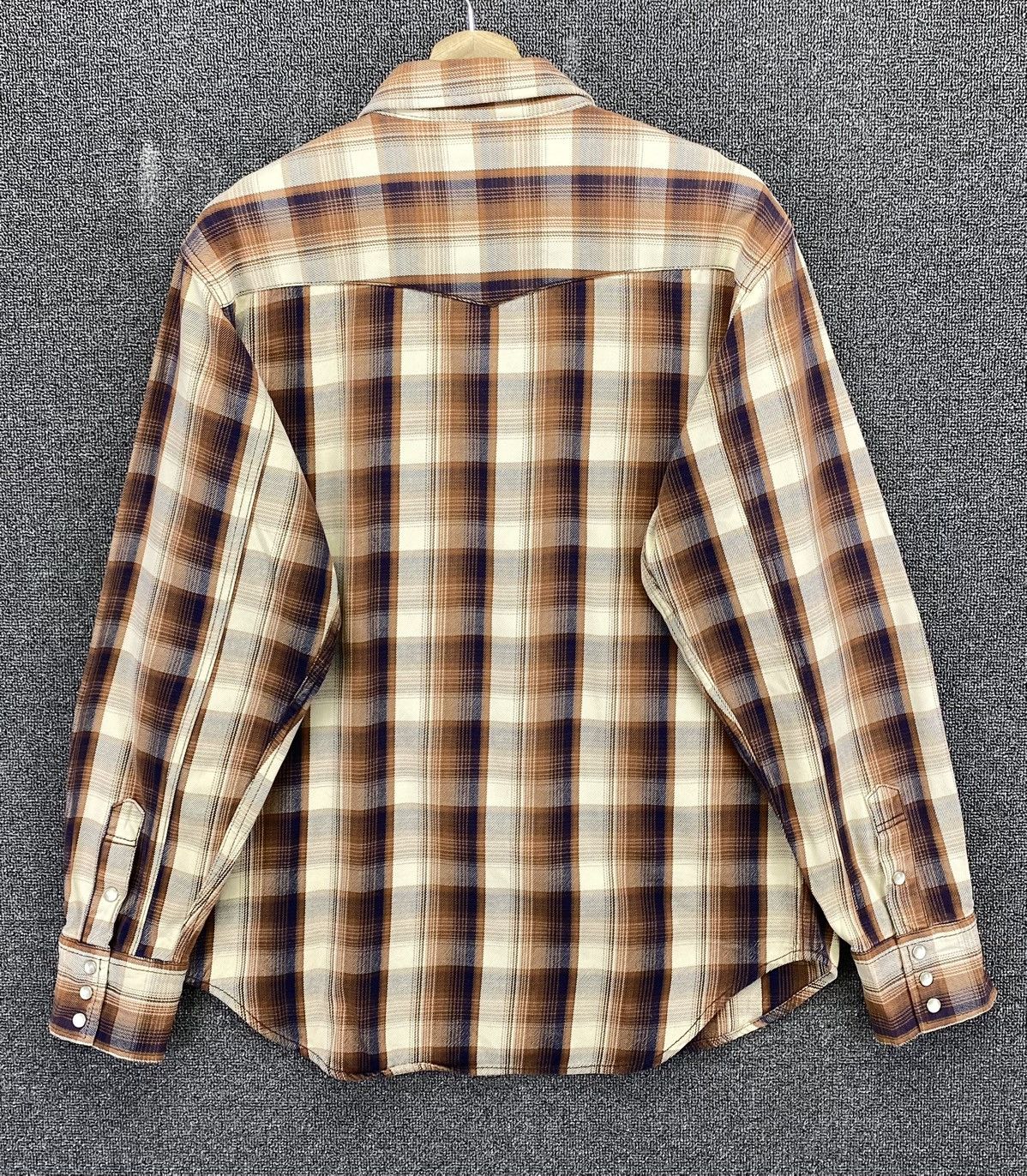 Levi's Vintage Levis Red Tab’s Classic Shadow Plaids Flannel Size XL / US 12-14 / IT 48-50 - 12 Thumbnail