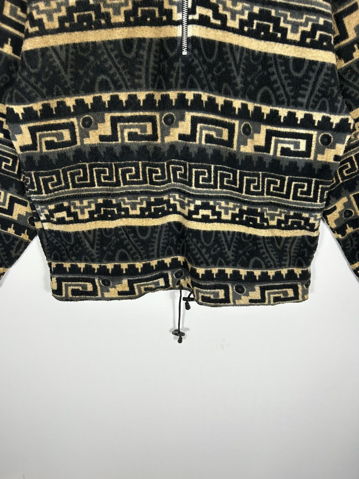 Japanese Brand ⚡️Vintage Toxic Tapestry Fleece Half Zipper Sweatshirt Size US L / EU 52-54 / 3 - 5 Thumbnail