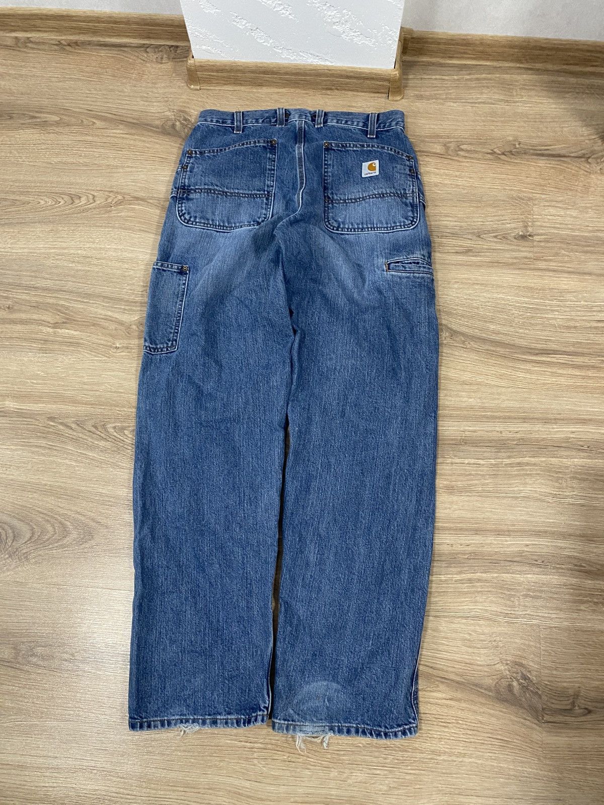 Carhartt Carhartt Carpenter type Workwear Denim Pants Size: W32 L34 Size US 32 / EU 48 - 1 Thumbnail