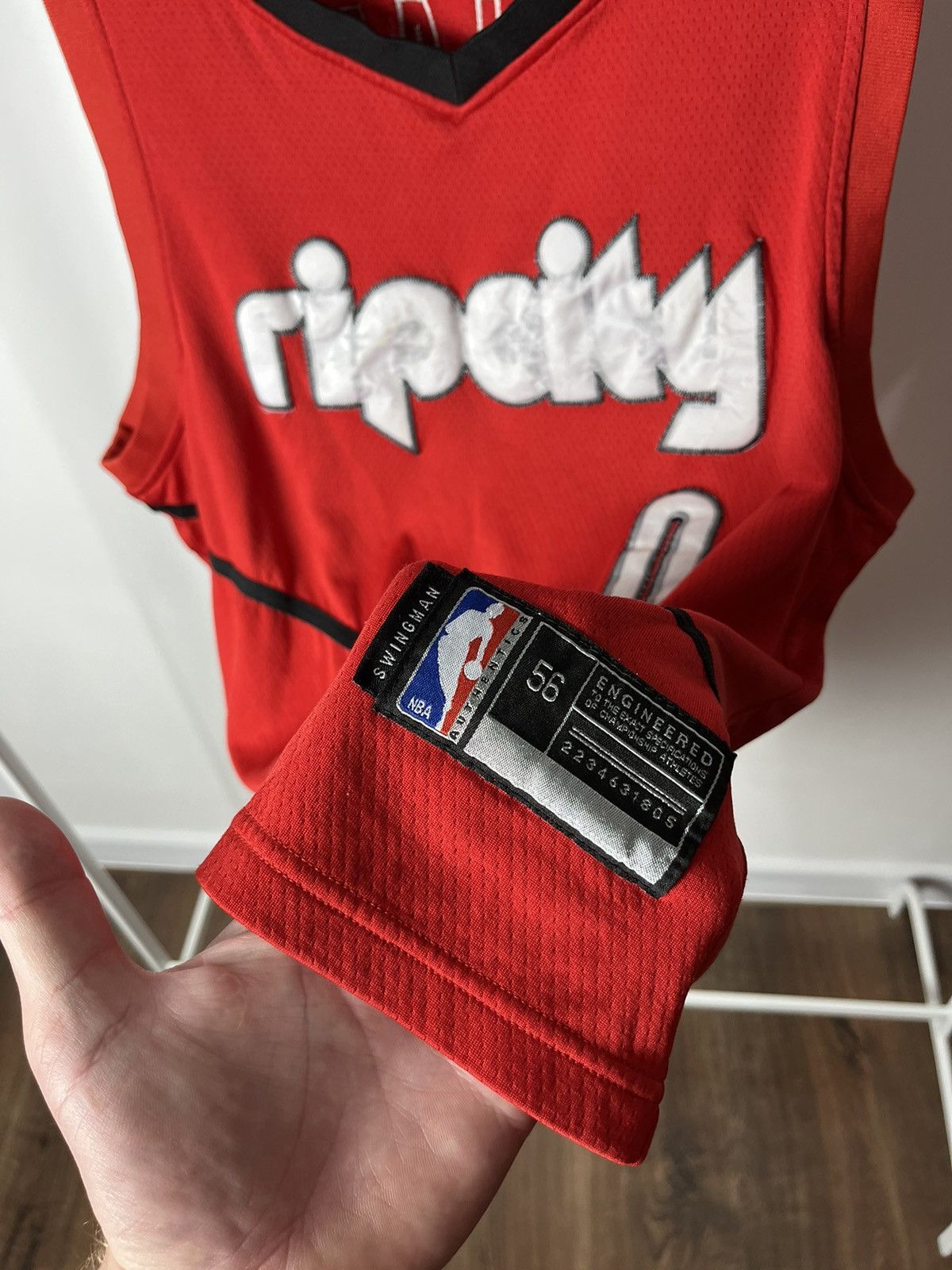NBA Damian Lillard RipCity Jersey Size US XL / EU 56 / 4 - 4 Thumbnail