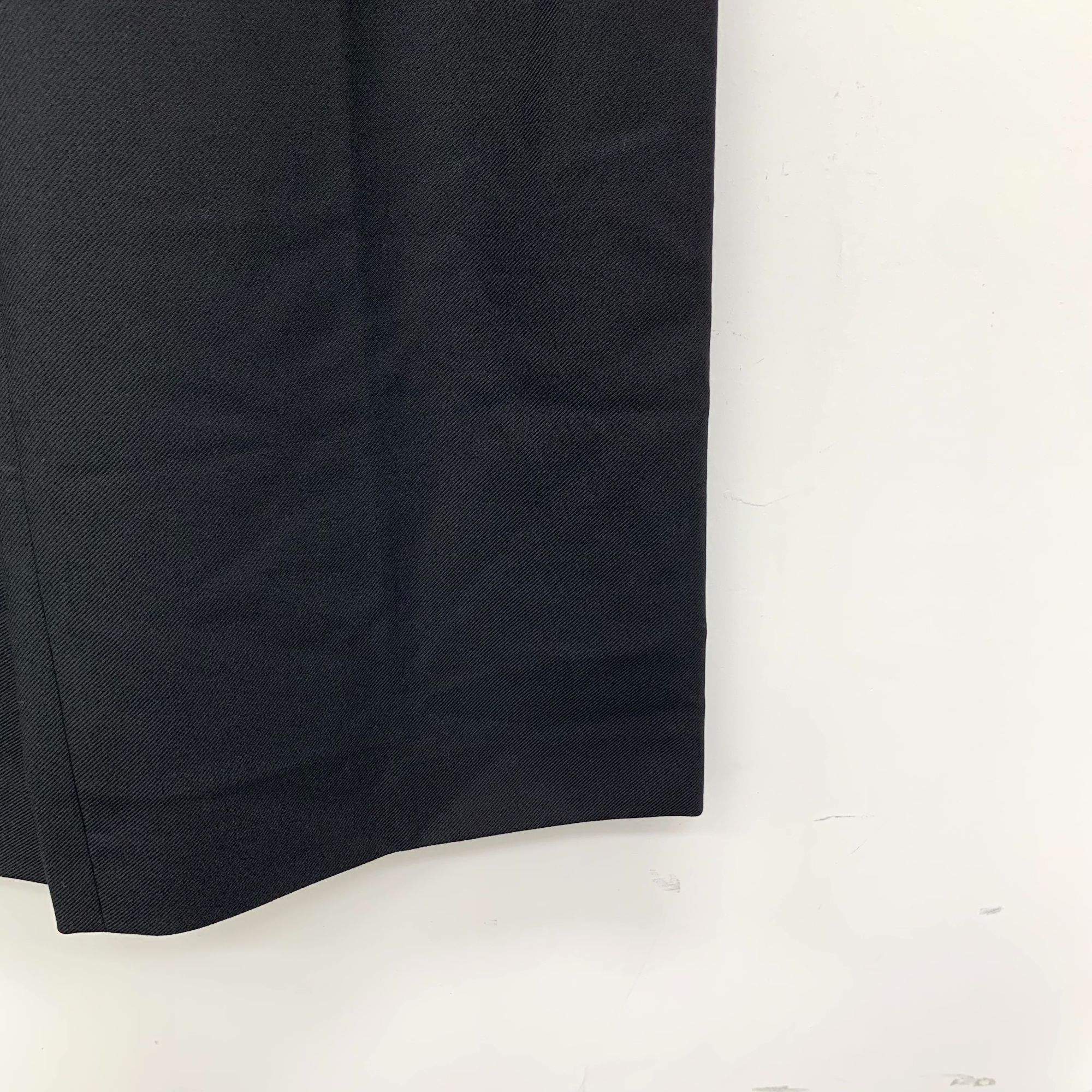 Celine Celine Black Wide-Leg Trousers Casual Style XXS 34 Grade A N Size 25" / US 0 / IT 36 - 4 Thumbnail