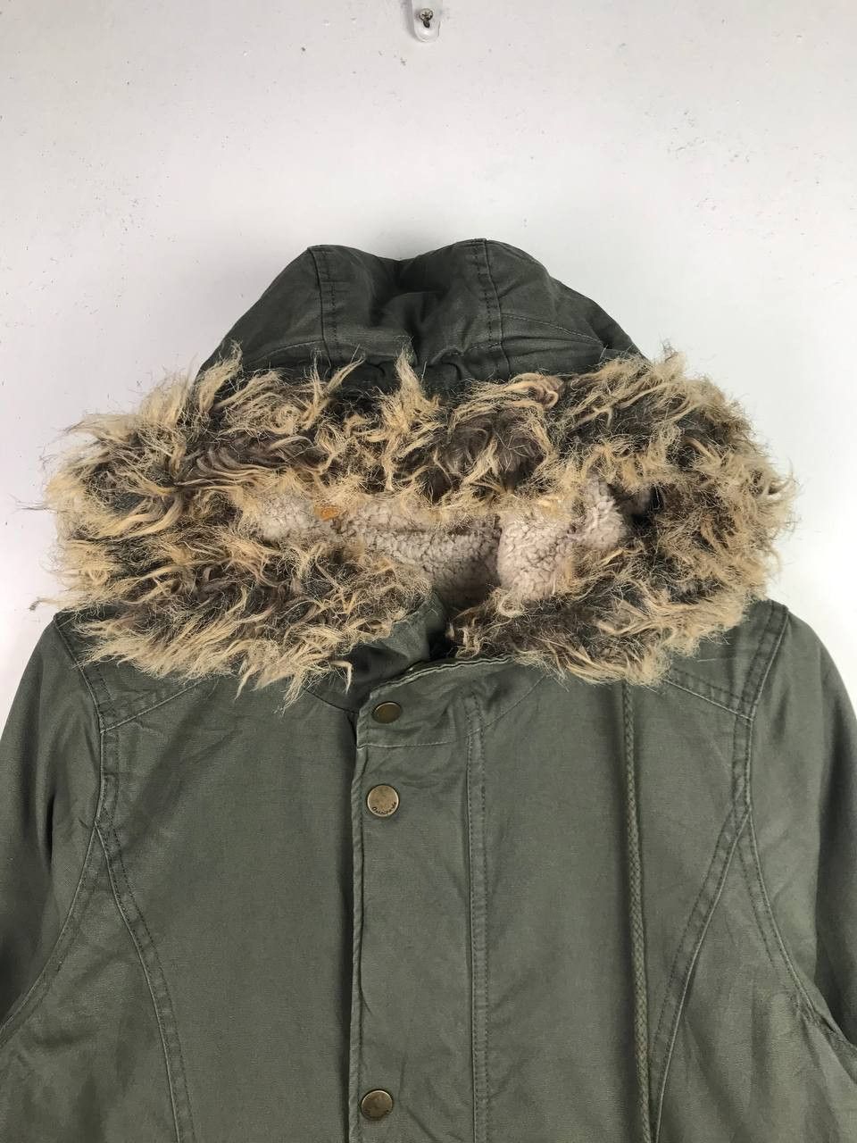Japanese Brand × Vintage Very Rare Avant Garde Mohair Long Jacket Size US M / EU 48-50 / 2 - 3 Thumbnail