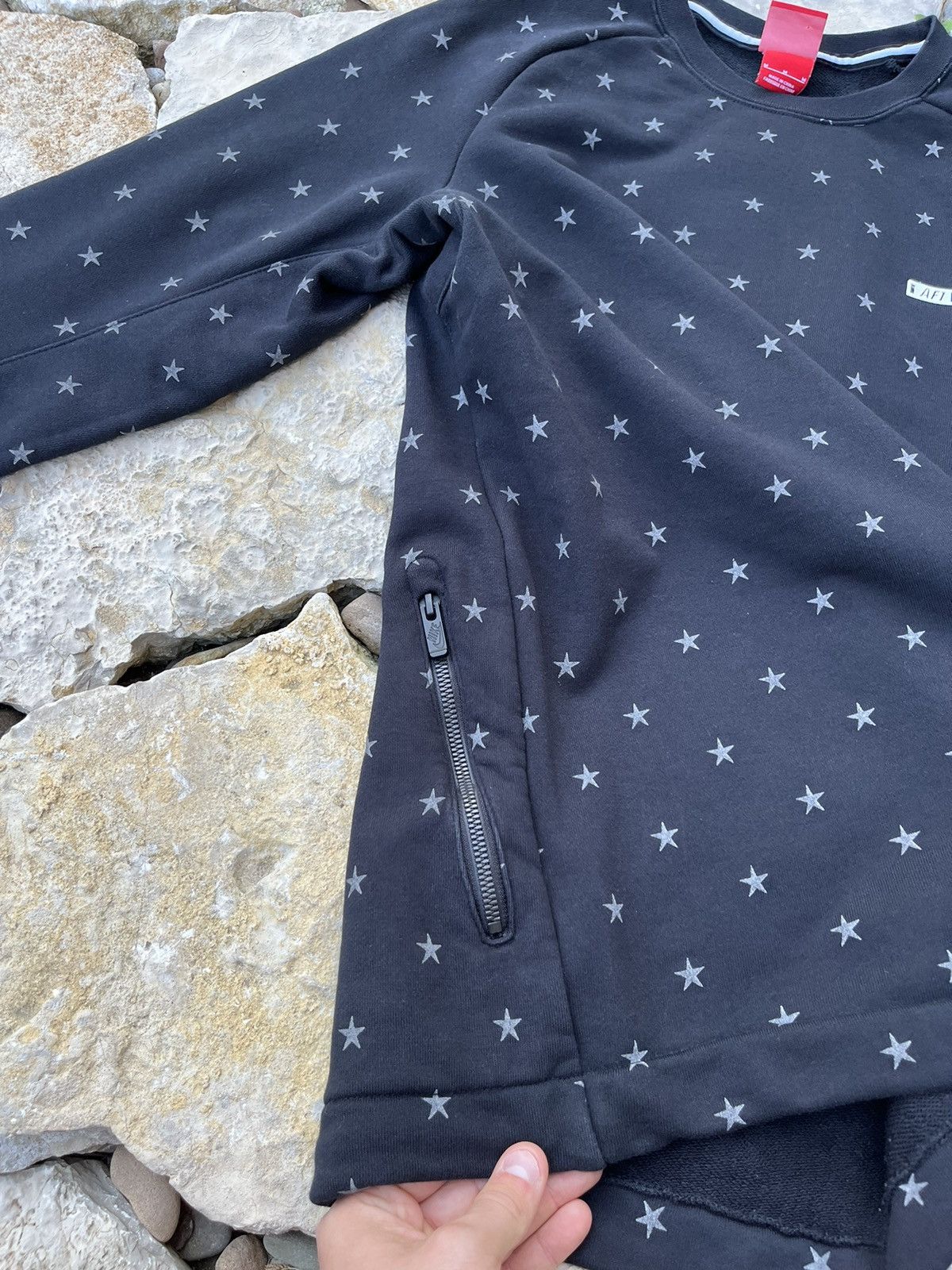 Nike × Vintage rare Nike AF1 Air Force 1 sweatshirt star all over print Size US M / EU 48-50 / 2 - 16 Thumbnail