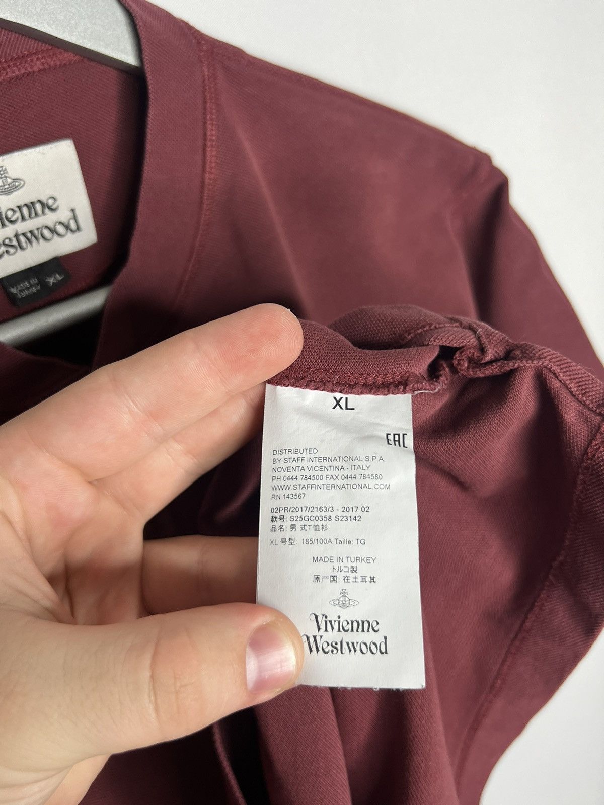 Vivienne Westwood Vintage Vivienne Westwood Luxury Tee T-Shirt Hype Size US XL / EU 56 / 4 - 9 Thumbnail