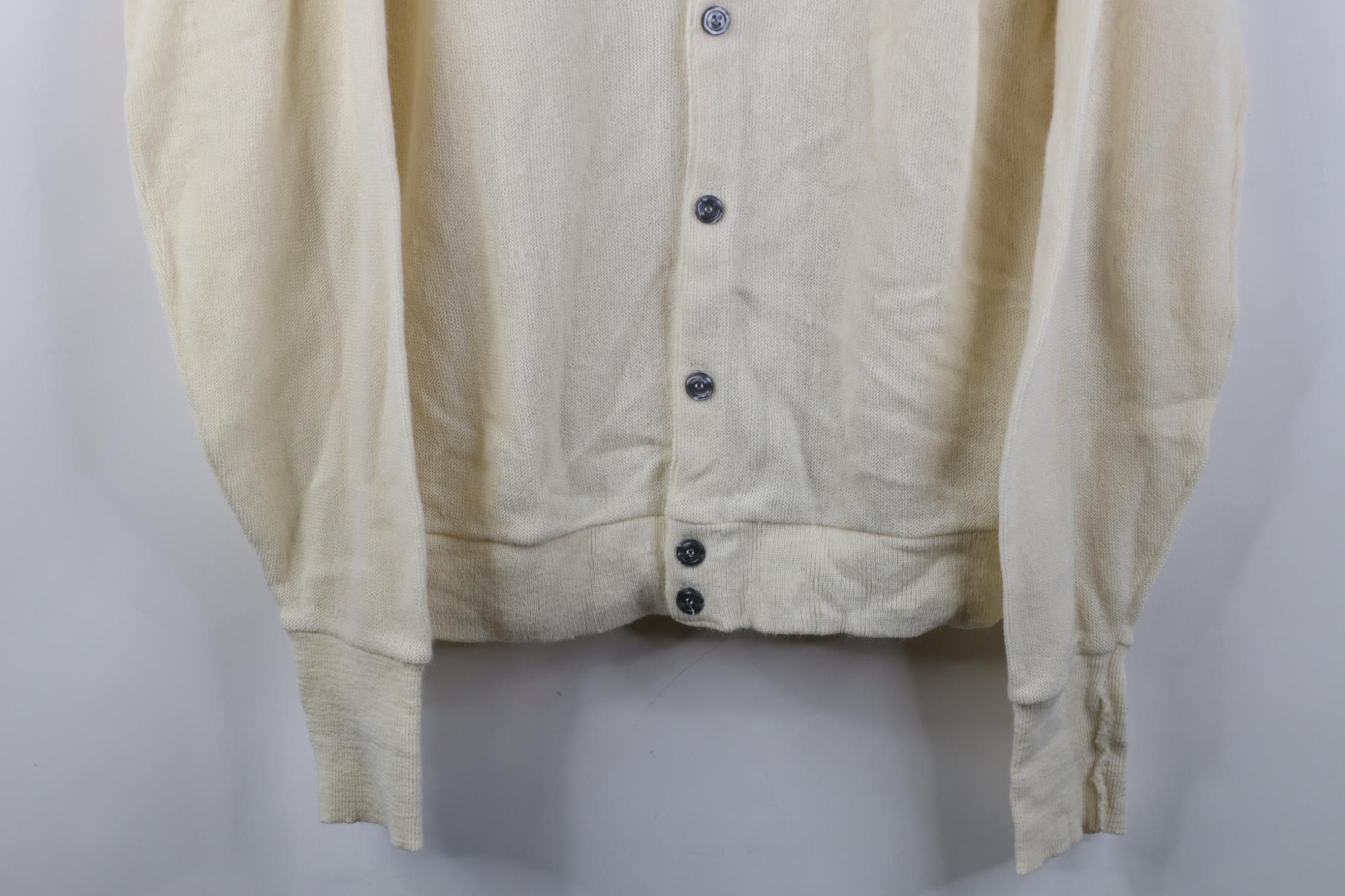 Vintage Vintage 70s Streetwear Kurt Cobain Knit Cardigan Sweater USA Size US XL / EU 56 / 4 - 3 Thumbnail