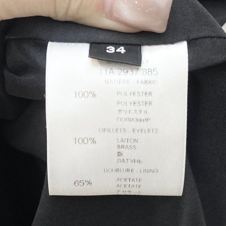 Givenchy Givenchy Size34 Black Hollowed Out Dress Size L / US 10 / IT 46 - 4 Thumbnail