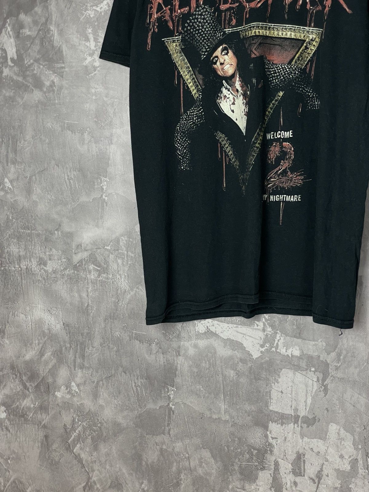 Other Vintage Y2K Alice Cooper Faded Tour Tshirt Size US M / EU 48-50 / 2 - 5 Thumbnail