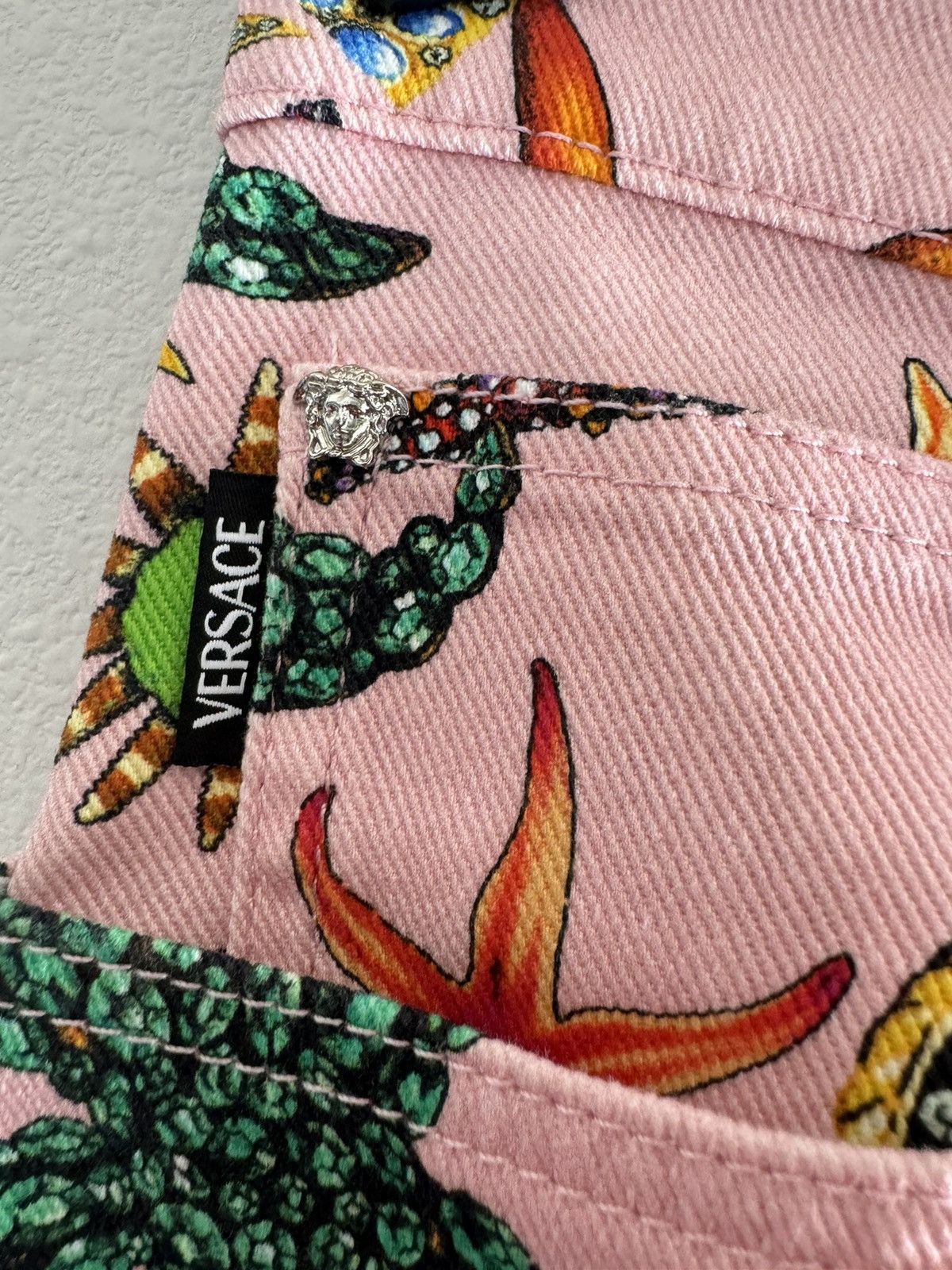 Versace Versace La Mer Denim Jeans size 29 Size US 29 - 6 Thumbnail