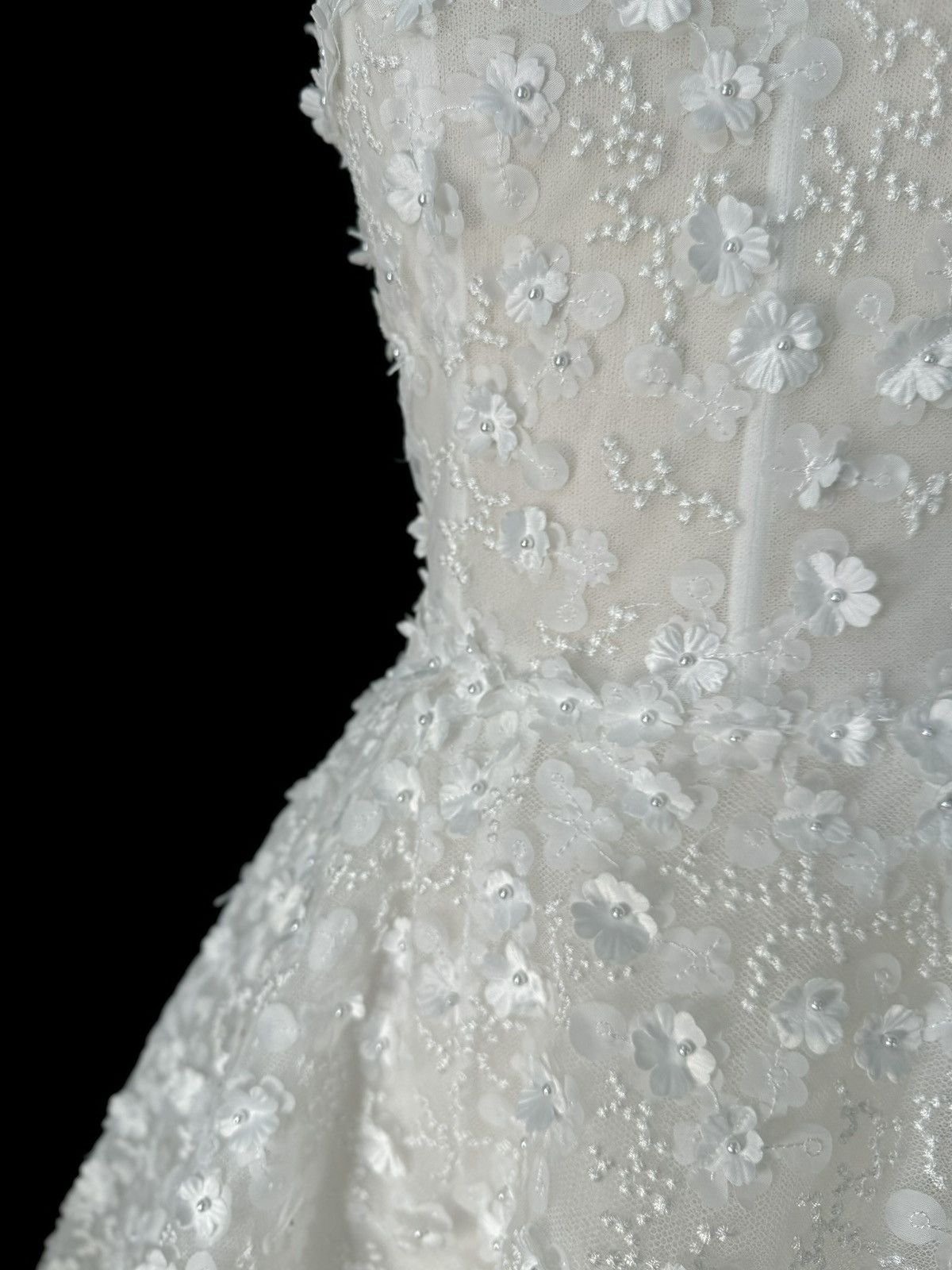 Other Brand New US 6 Embroidery lace Anna Augusta Bridal Gown Size M / US 6-8 / IT 42-44 - 4 Thumbnail