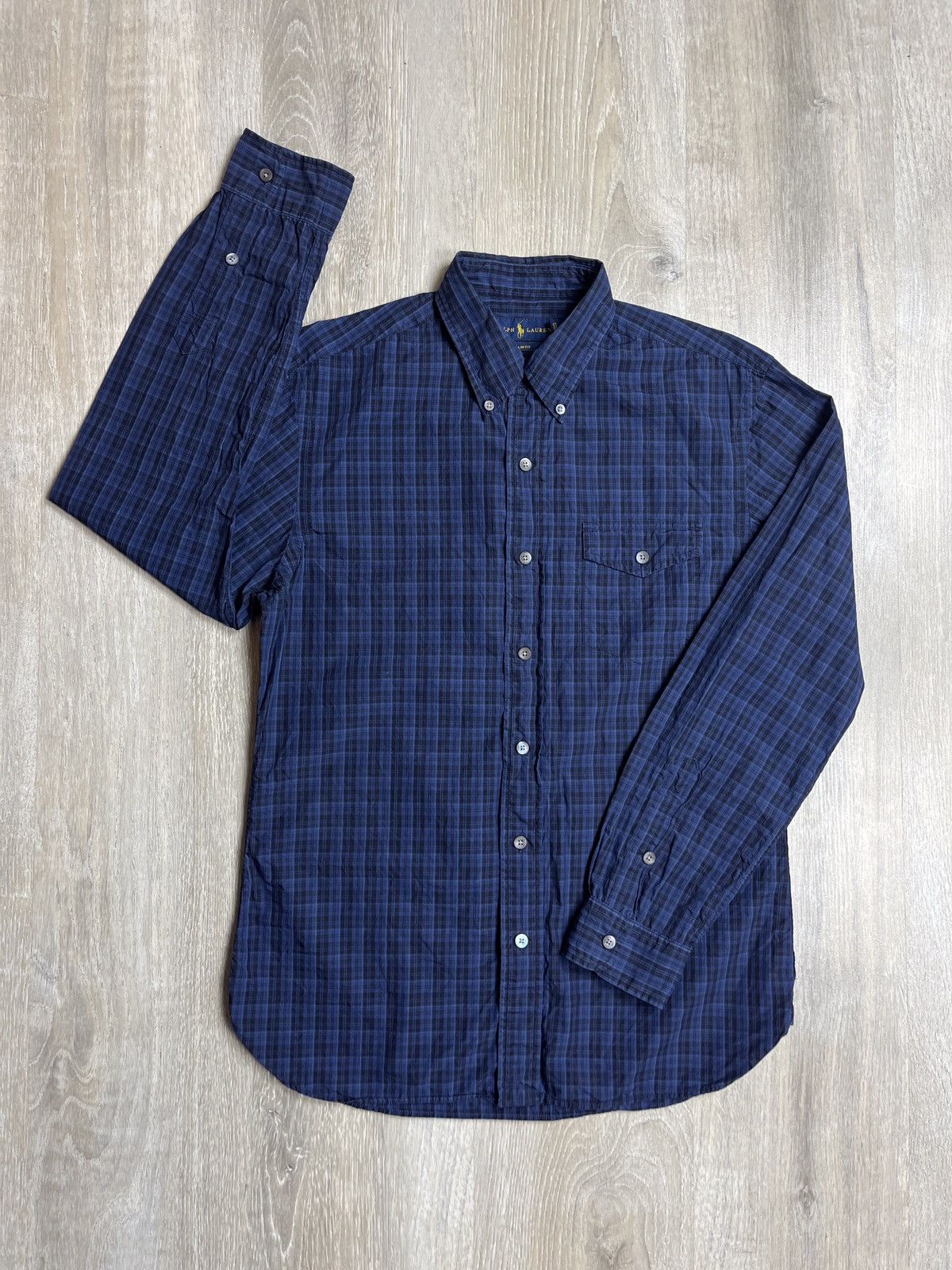 Polo Ralph Lauren Casual Men's Polo Ralph Lauren Plaid Shirt Buttons Up Size US M / EU 48-50 / 2 - 1 Thumbnail