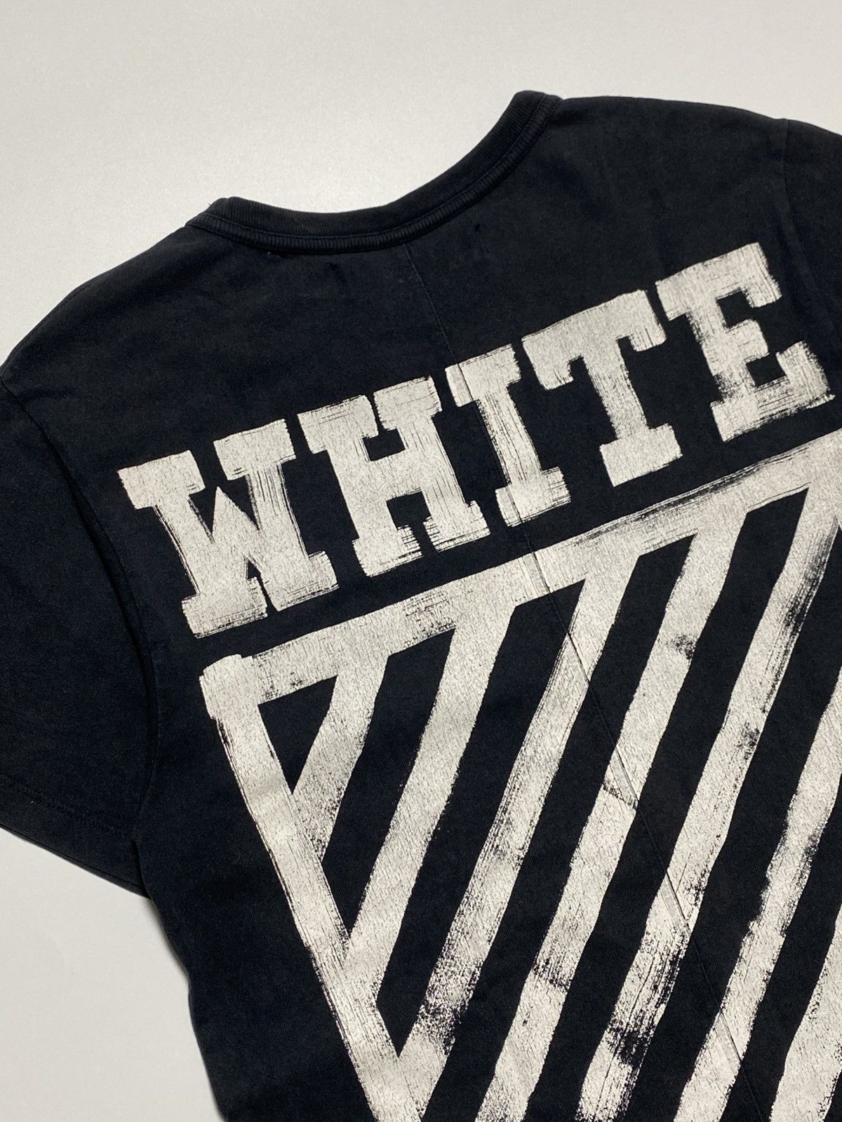 Off-White Off-White Brushed Diagonal T-Shirt Size US S / EU 44-46 / 1 - 2 Thumbnail