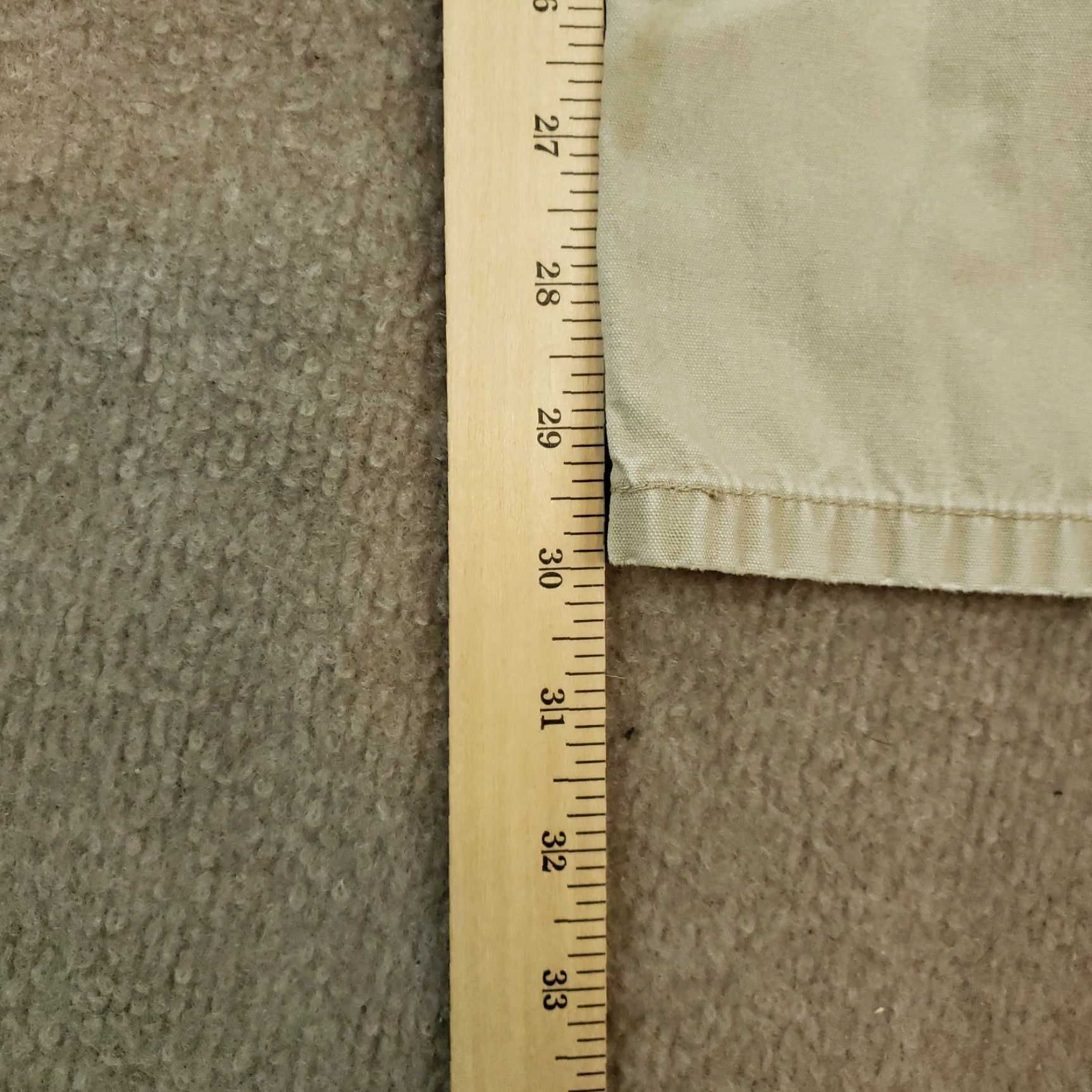 Royal Robbins Mens Cargo Pants Beige 38x32 Straight Leg Elastic Waist