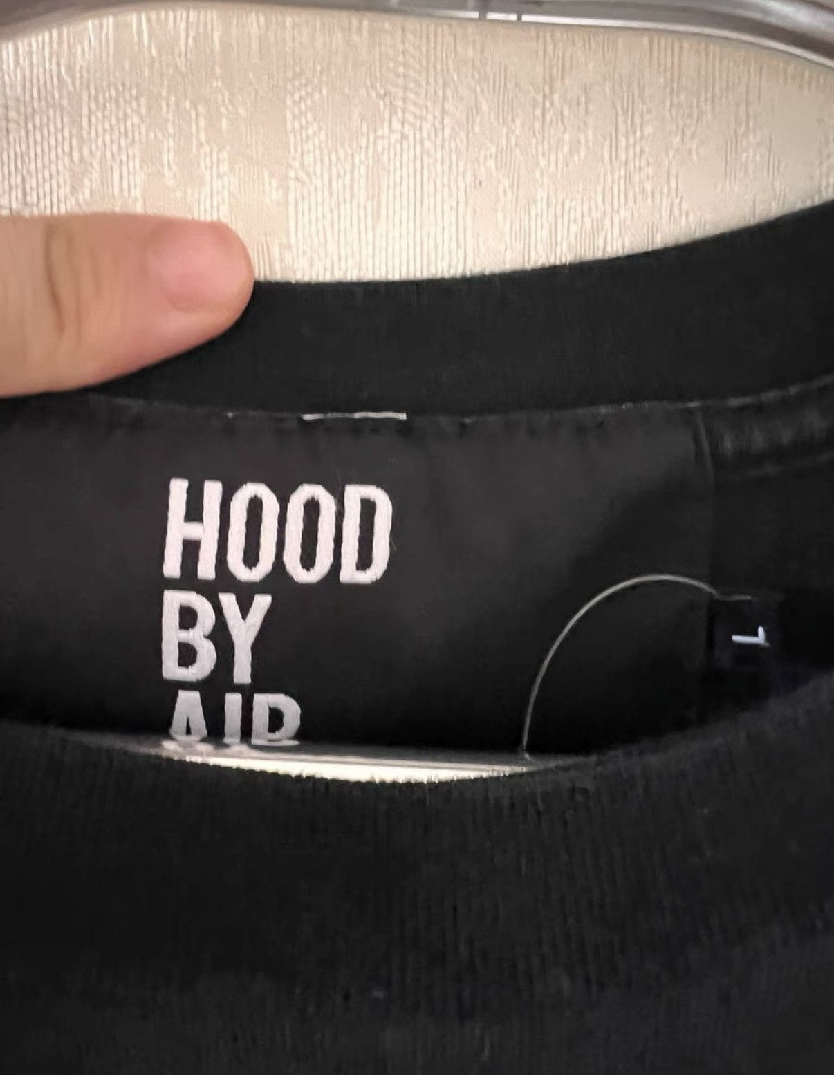 Hood By Air HBA first generation hoodie, black and white Size US L / EU 52-54 / 3 - 3 Thumbnail