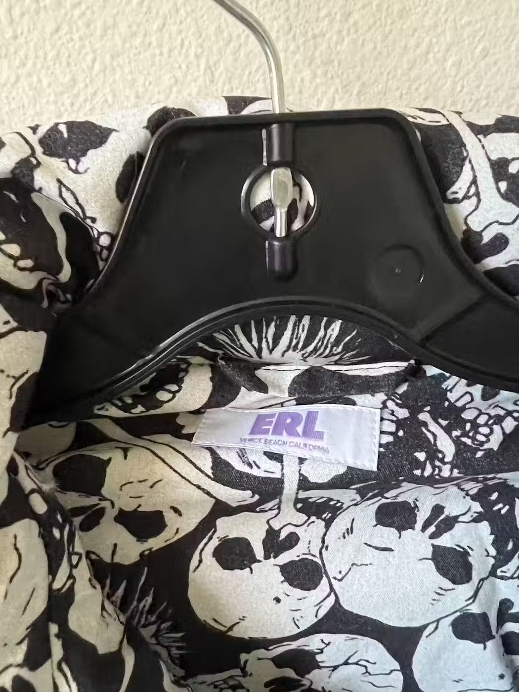 ERL ERL Black Skull Down All Over Print Puffer Jacket Size US L / EU 52-54 / 3 - 13 Thumbnail