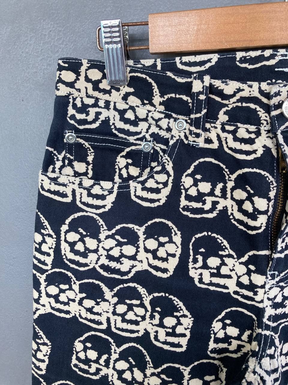 Hysteric Glamour Vintage Hysteric Glamour Skulls Trousers Size 28" / US 6 / IT 42 - 4 Thumbnail