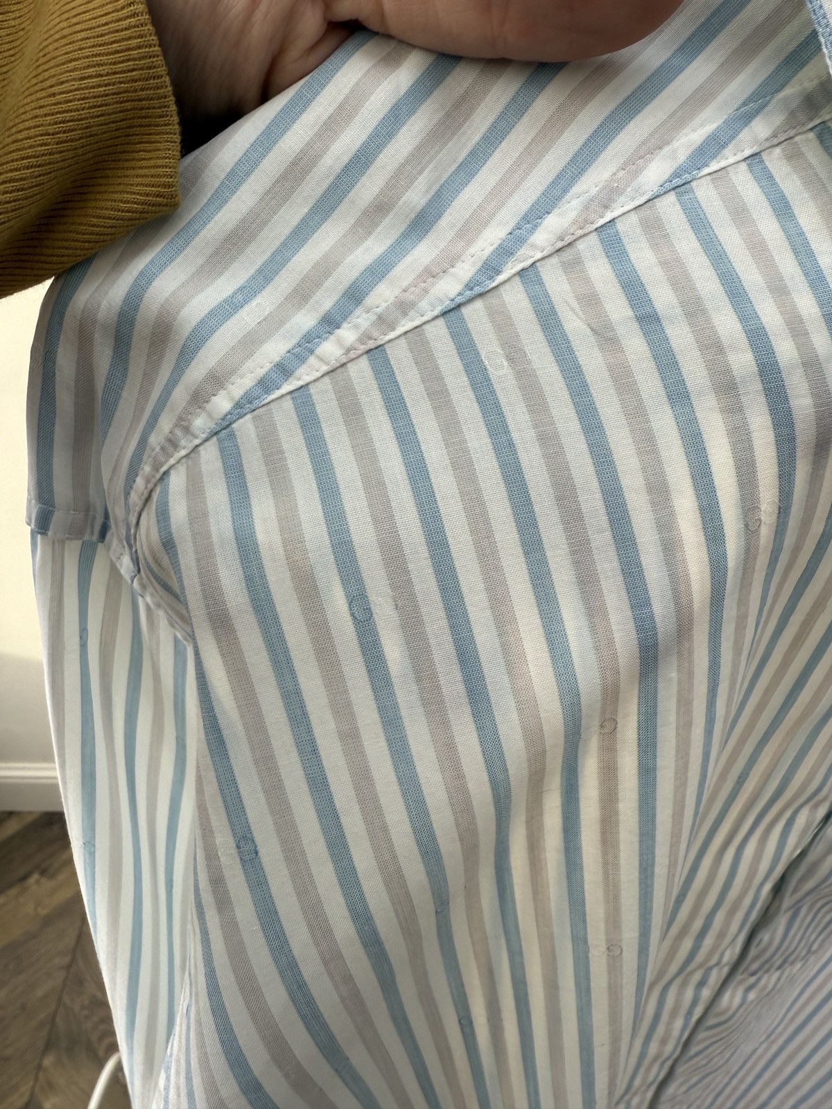 Gucci Vintage Gucci Retro Button Up Striped Rare Shirt Size US L / EU 52-54 / 3 - 9 Thumbnail