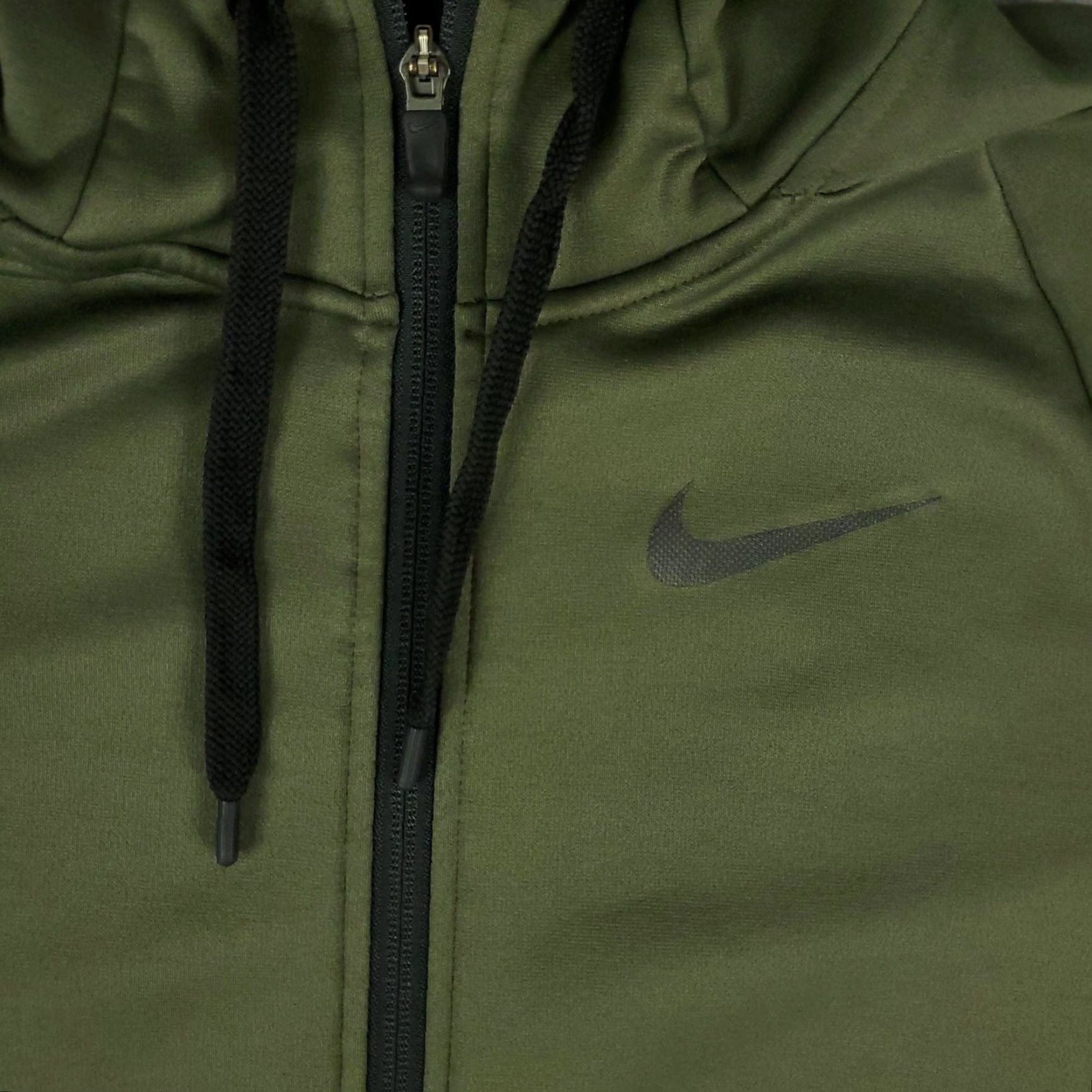 Nike Nike Hoodie Mens M Green Dri-FIT Full Zip Jacket Sweatshirt Size US M / EU 48-50 / 2 - 3 Thumbnail