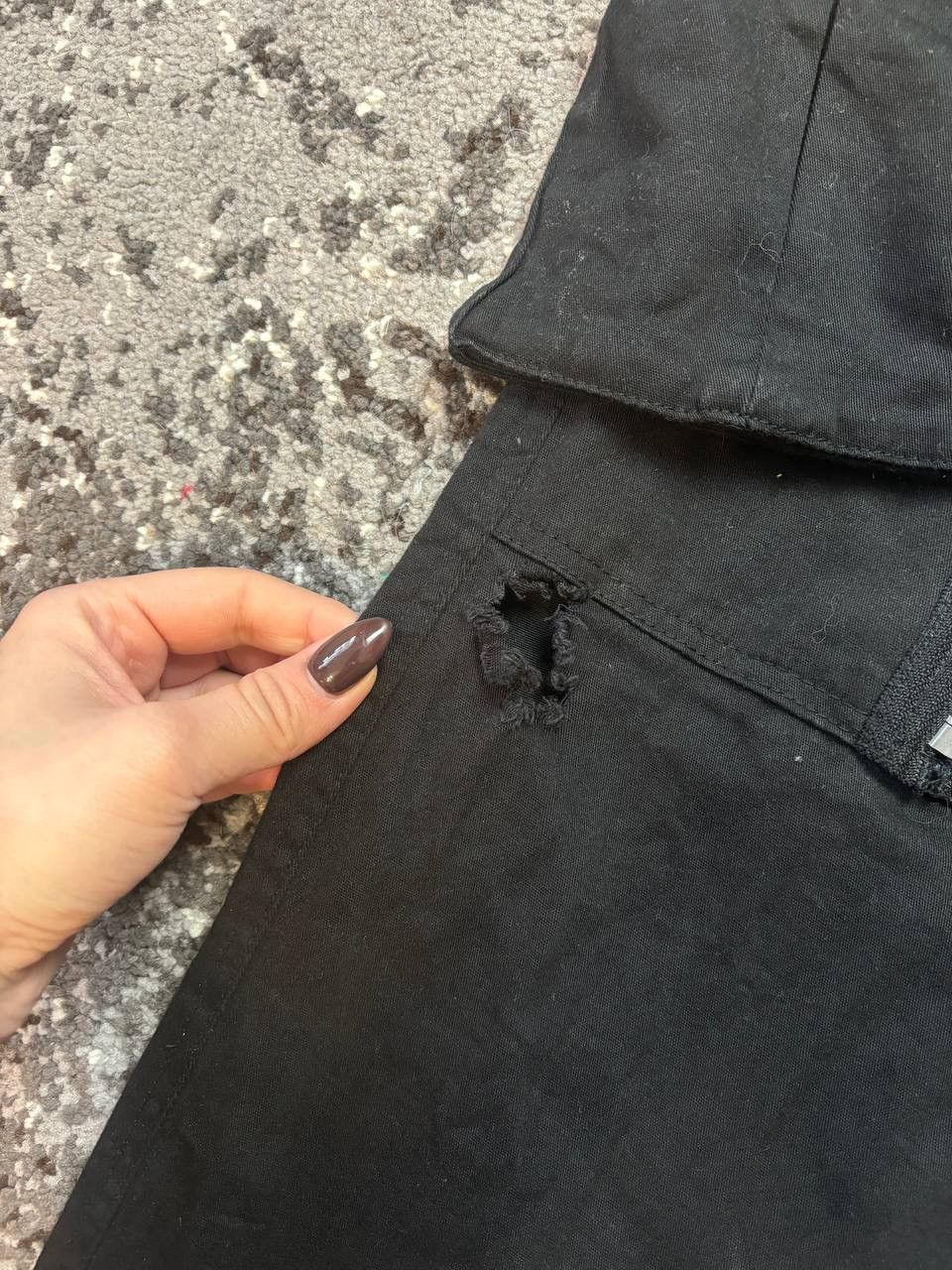 Japanese Brand Vixxsin Andre Men's Zipper Pants Ghotic Owens Style Opium Size US 35 - 4 Thumbnail