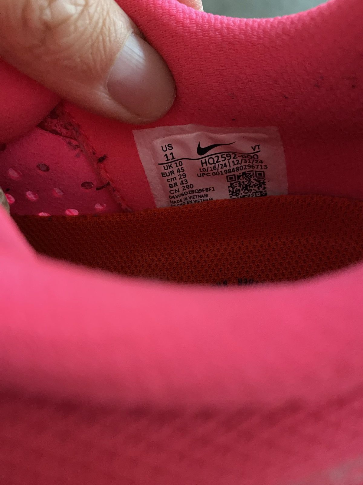 Nike Nike Air Zoom Pegasus Premium Hyper Pink Size US 11 / EU 44 - 6 Thumbnail