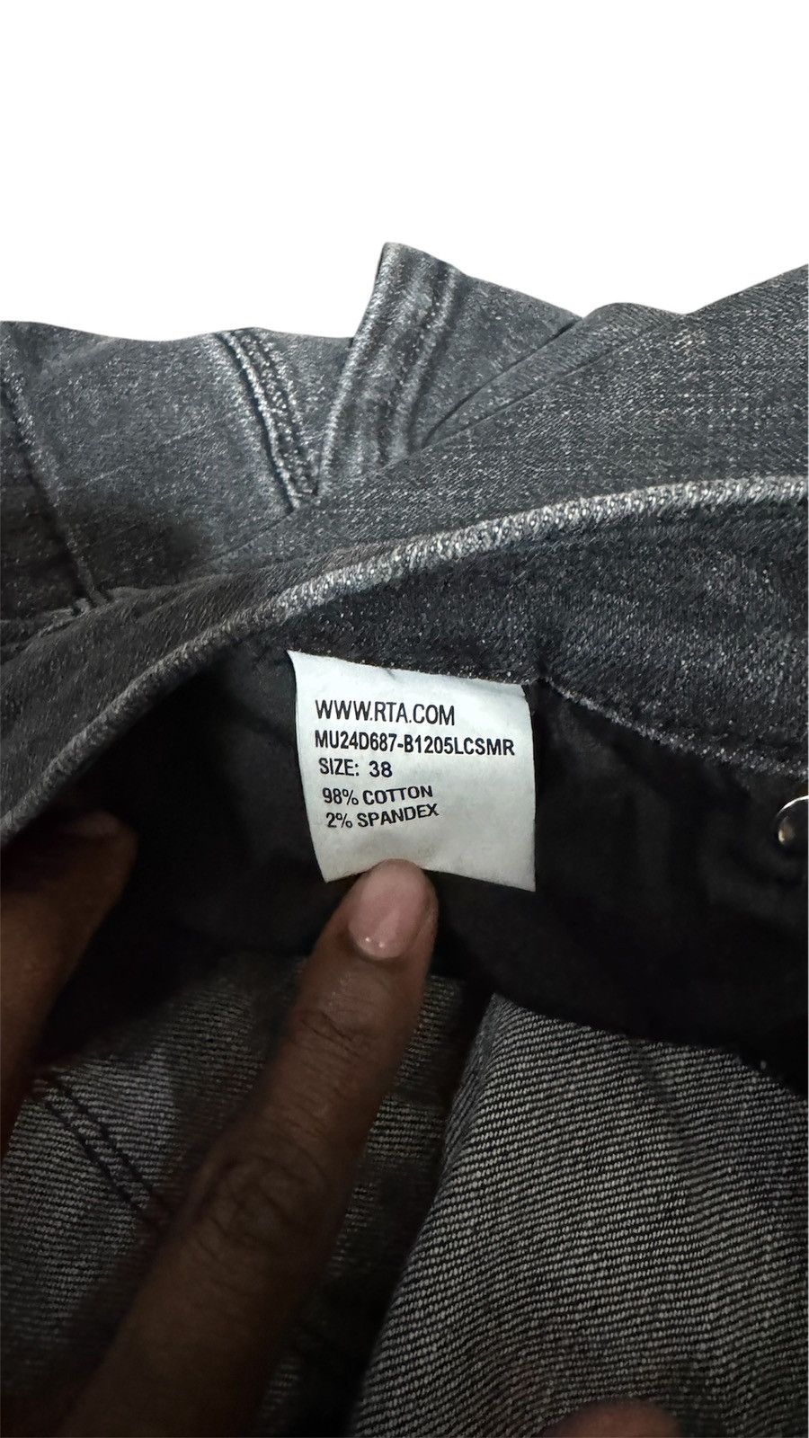 Rta RTA Bryant Stretch Slim-Fit Jeans Size US 38 / EU 54 - 5 Thumbnail