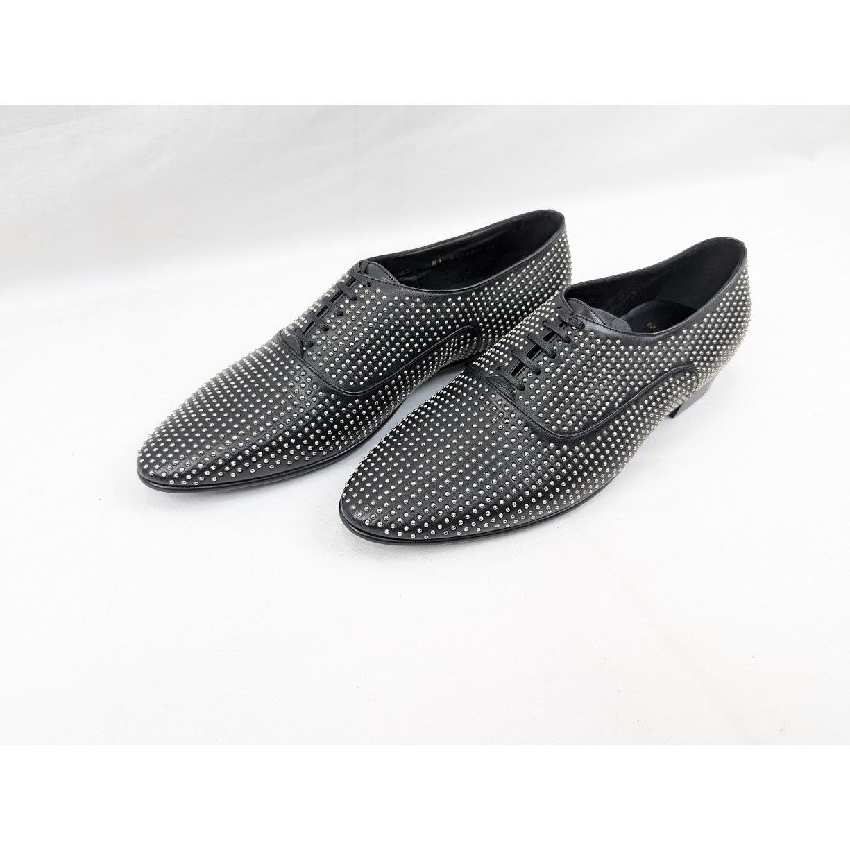 Saint Laurent Paris o1rshd1 Vadim 20 Richelieu Shoes in Nero Size US 11 / EU 44 - 16 Thumbnail