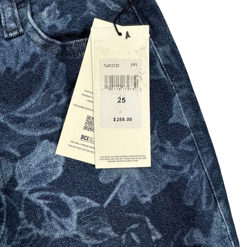 7 For All Mankind NWT New 7 For All Mankind Ultra High Rise Skinny Bootcut Fl Size 25" / US 0 / IT 36 - 5 Thumbnail