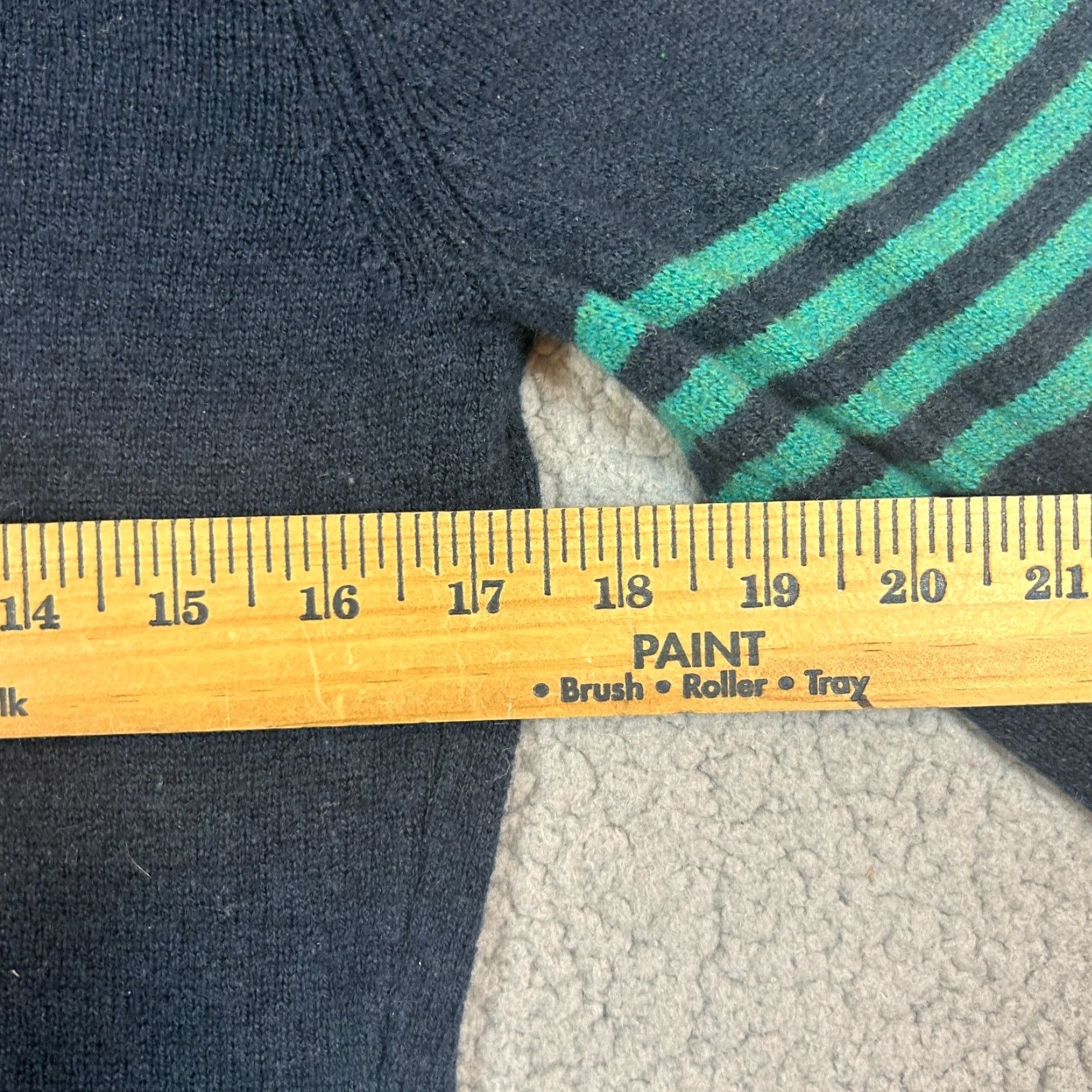 Patagonia PATAGONIA Cardigan Sweater Hooded Double-Breasted Lambswool Navy M Women size M Size M / US 6-8 / IT 42-44 - 7 Thumbnail