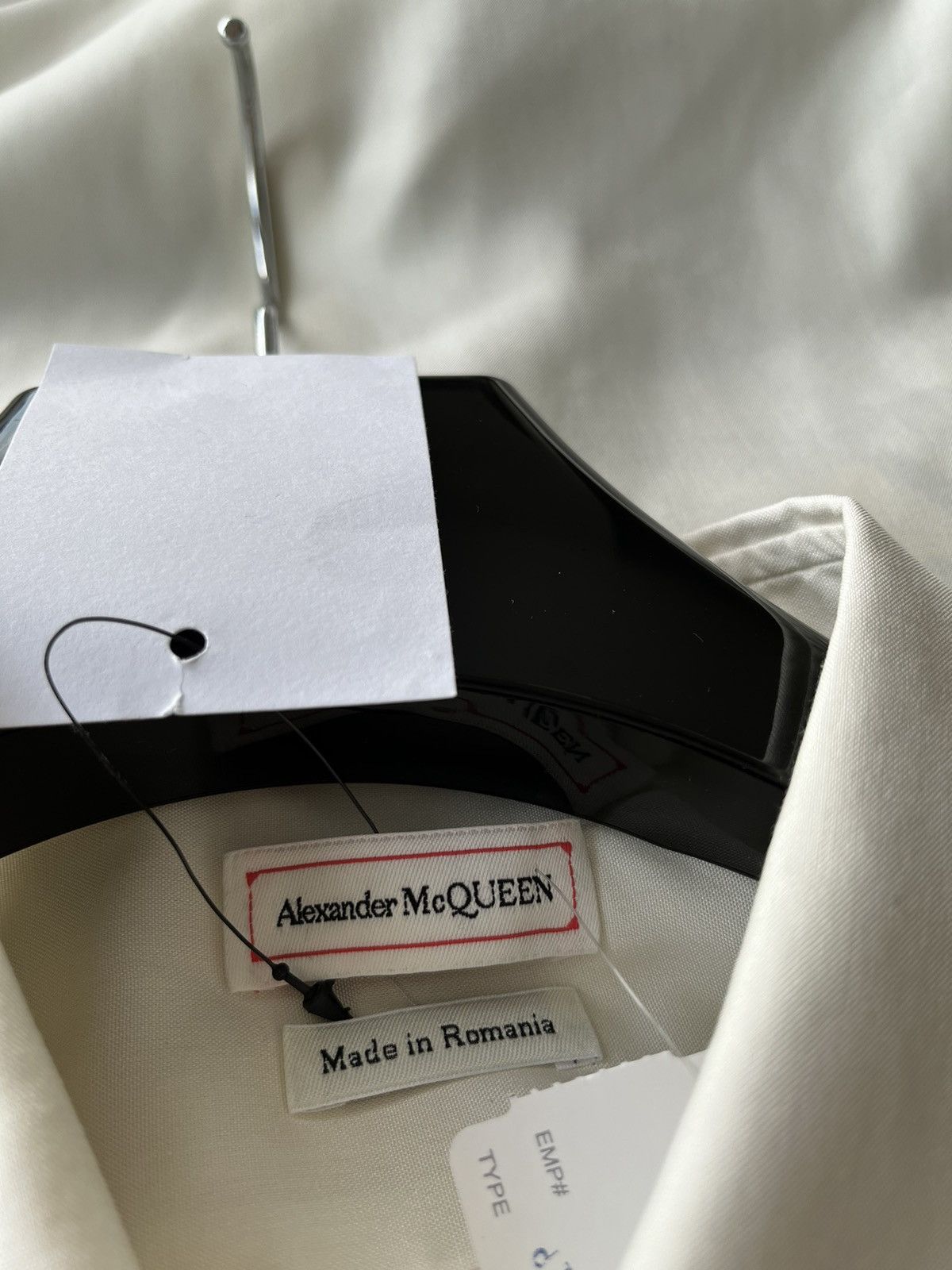 Alexander McQueen × MCQ × McQ Alexander McQueen Rare $1,800 Alexander McQueen Super Runway Celebrity Shirt Size US XL / EU 56 / 4 - 23 Thumbnail