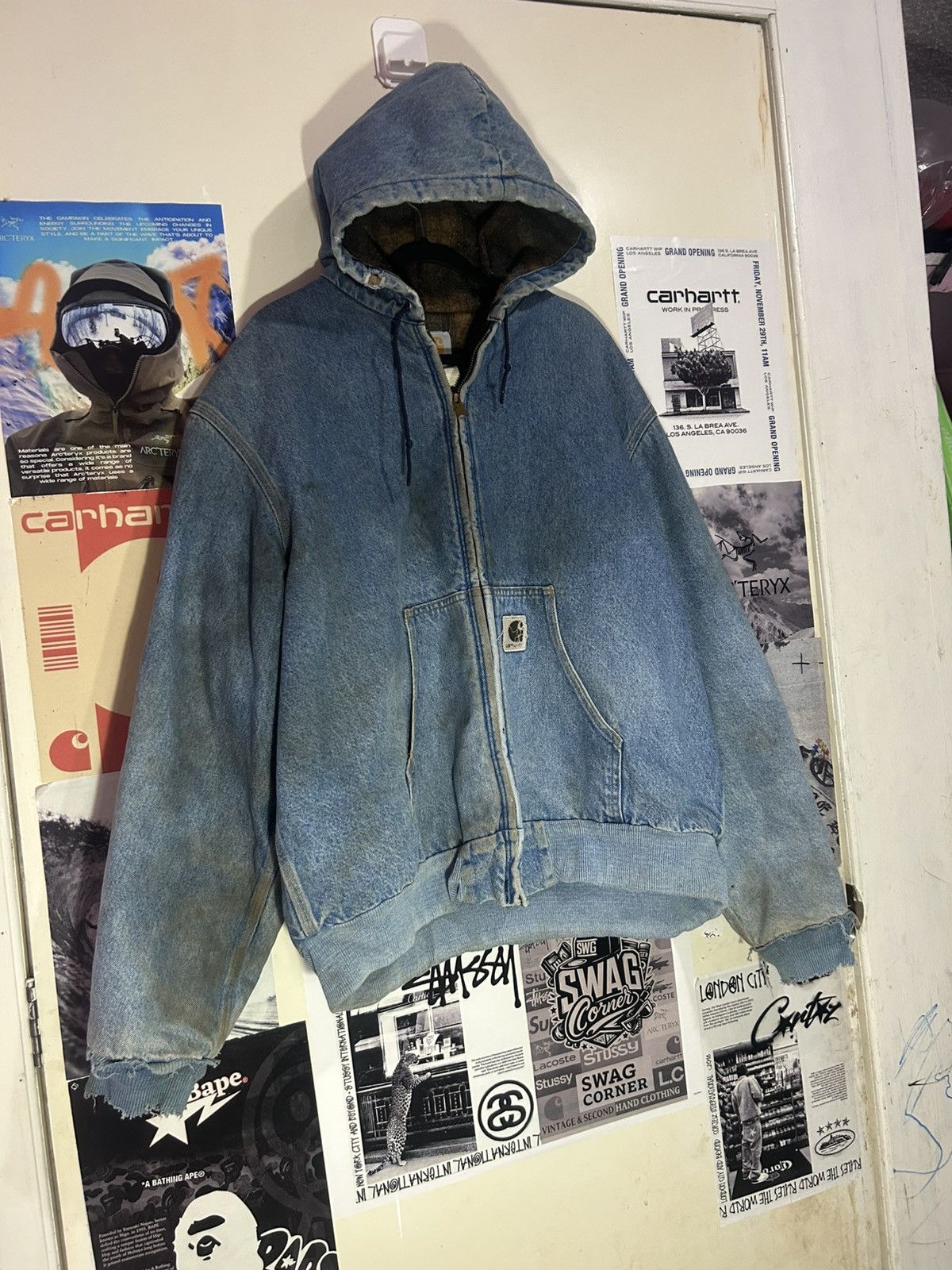 Carhartt Duck denim vintage carharrt Size US L / EU 52-54 / 3 - 3 Thumbnail