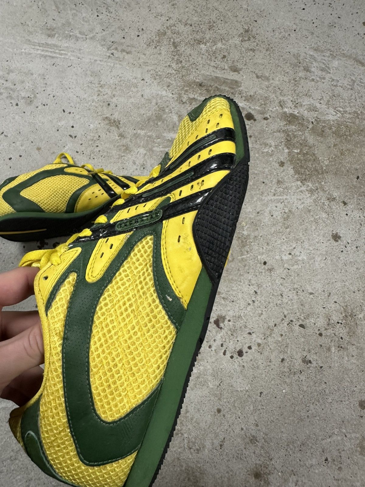 Adidas × Vintage Vintage 2005 Adidas Techstar Brazil Cosmos Racer Sneakers Size US 6.5 / EU 39-40 - 4 Thumbnail