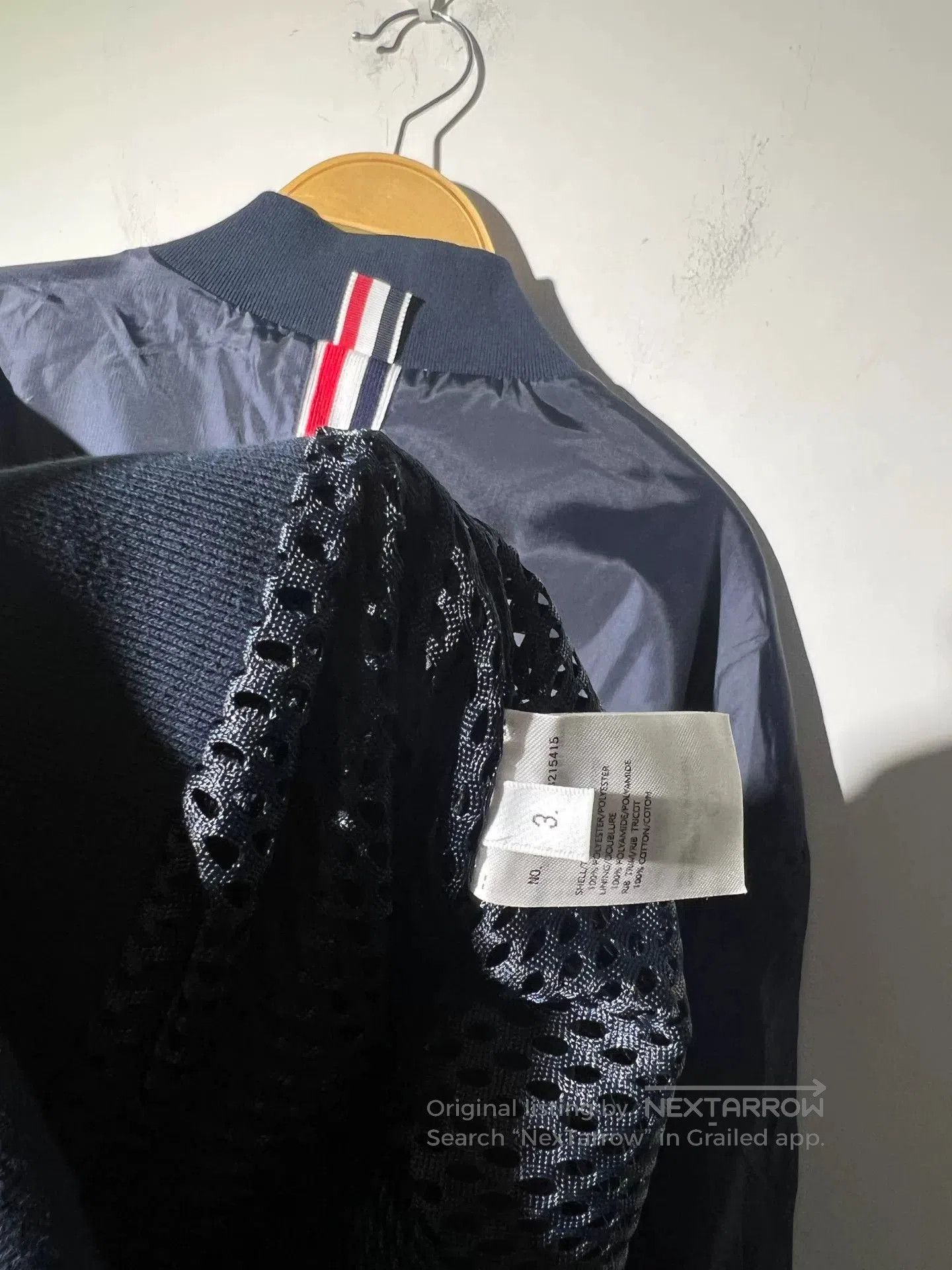 Thom Browne Thom Browne Men's Baseball Jacket. Size US L / EU 52-54 / 3 - 5 Thumbnail
