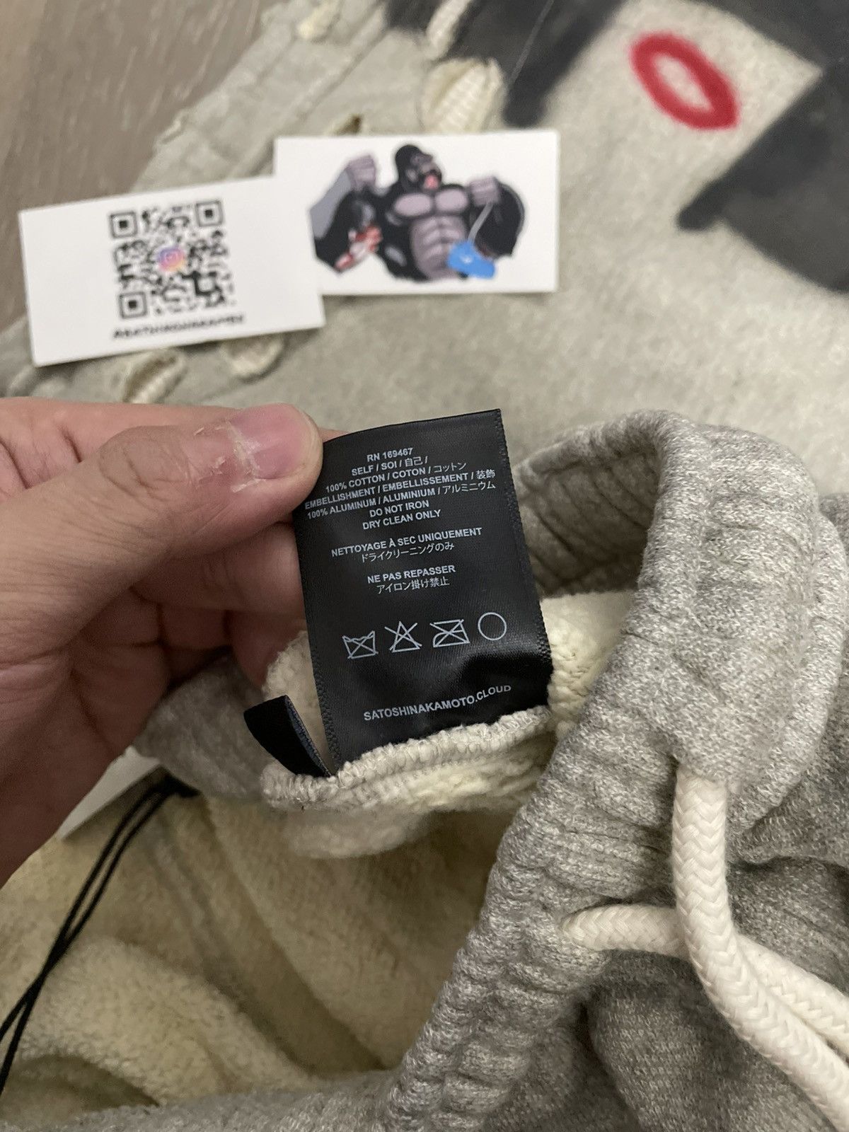 Satoshi Nakamoto Satoshi Nakamoto Get What I Want Sweatpants Size US 38 / EU 54 - 7 Thumbnail