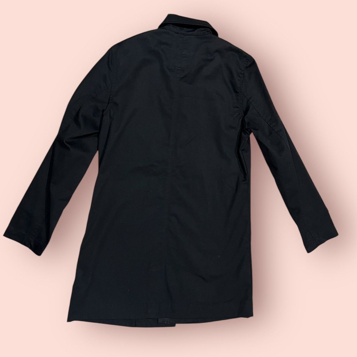 Issey Miyake × Japanese Brand × Tete Homme VINTAGE TETE HOMME SINGLE LAYER COTTON TRENCH COAT Size US S / EU 44-46 / 1 - 8 Thumbnail