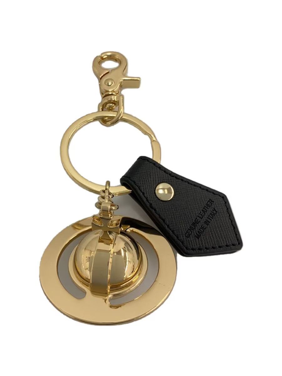 Vivienne Westwood 3D Orb Leather Keyring Size ONE SIZE - 1 Thumbnail