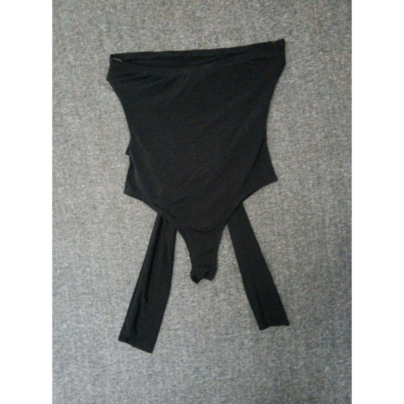 Vintage MAGIA U.S.A Shapewear One Piece Bodysuit Strapless Black M Womens Size M / US 6-8 / IT 42-44 - 2 Thumbnail