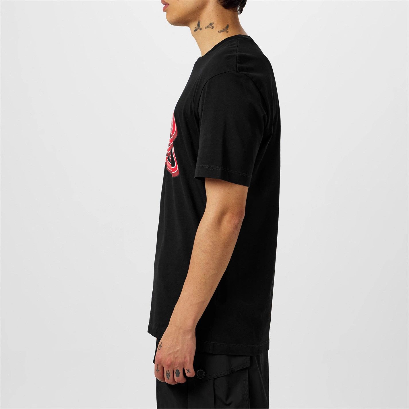 Dsquared2 o1g2r1mq0426 Logo Print T-Shirt in Black Size US L / EU 52-54 / 3 - 3 Thumbnail
