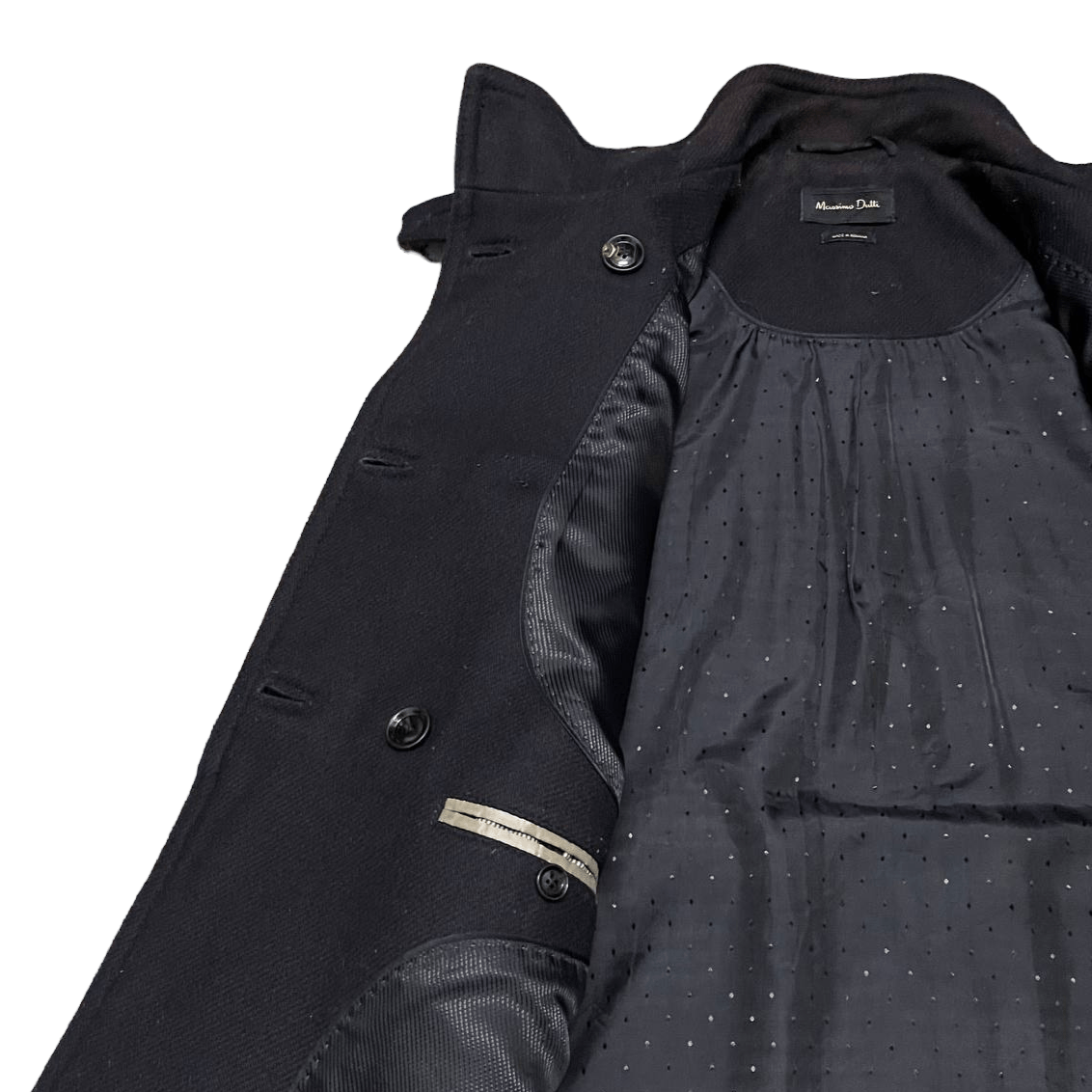 Massimo Dutti Massimo Dutti Wool Coat Double Breasted Size S / US 4 / IT 40 - 7 Thumbnail